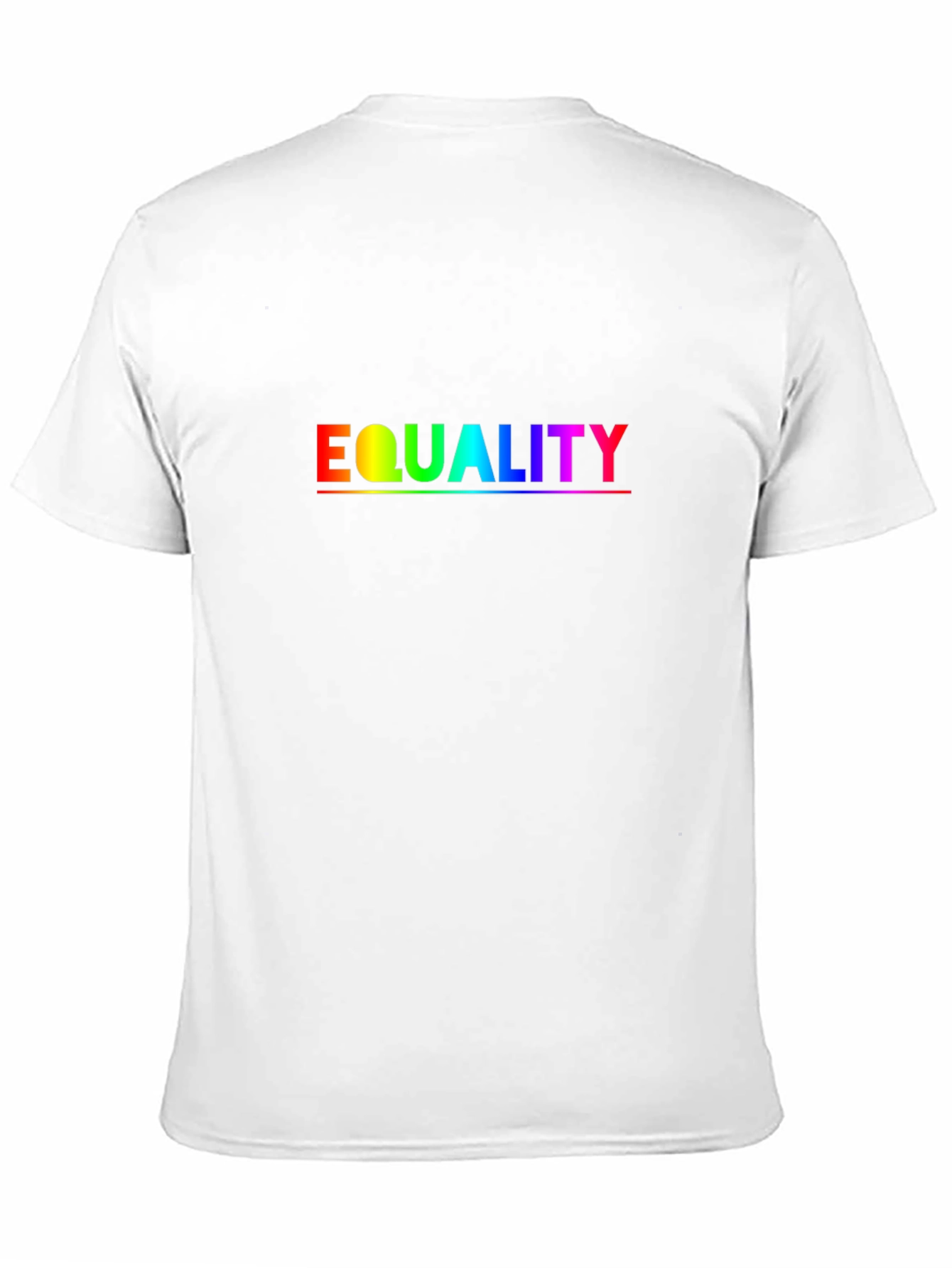 Equality Rainbow Graphic T-Shirt - Pride Month