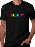Equality Rainbow Graphic T-Shirt - Pride Month