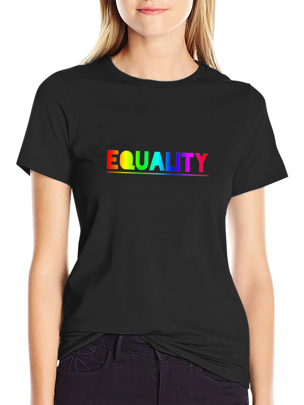 Equality Rainbow Graphic T-Shirt - Pride Month