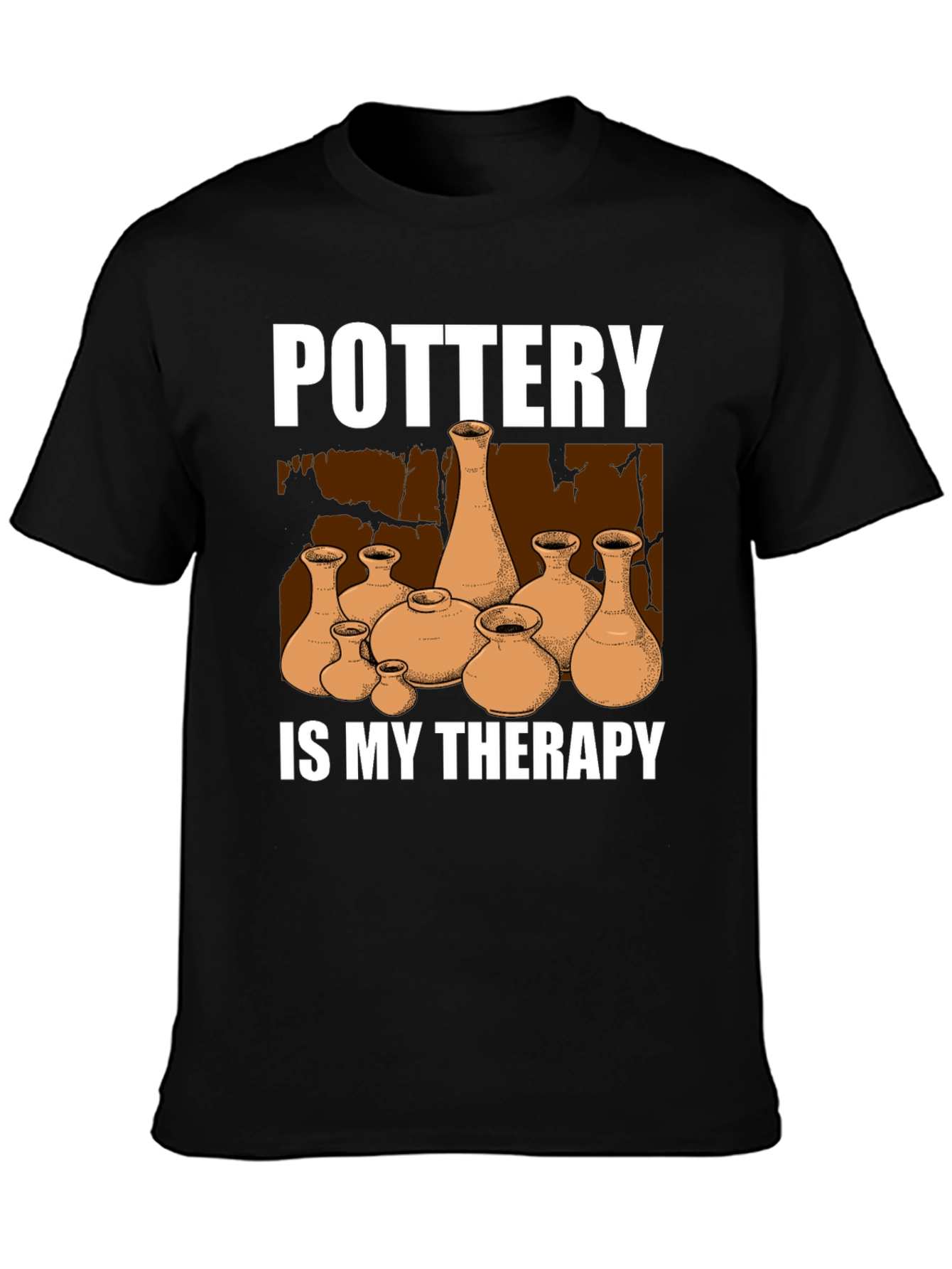 Pottery is My Therapy T-Shirt Unique Design