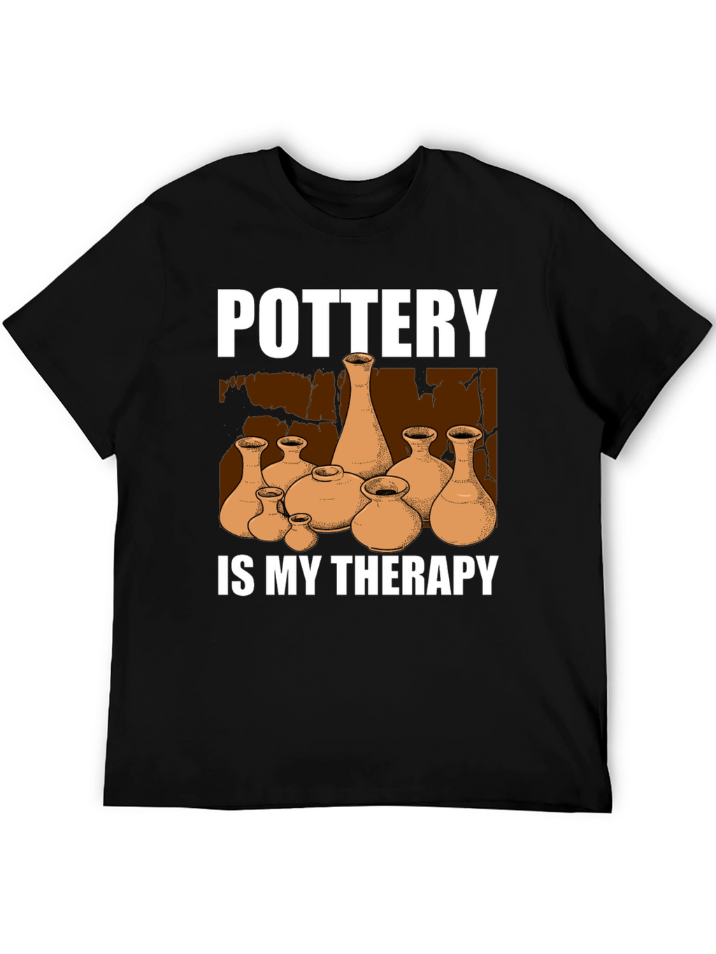 Pottery is My Therapy T-Shirt Unique Design