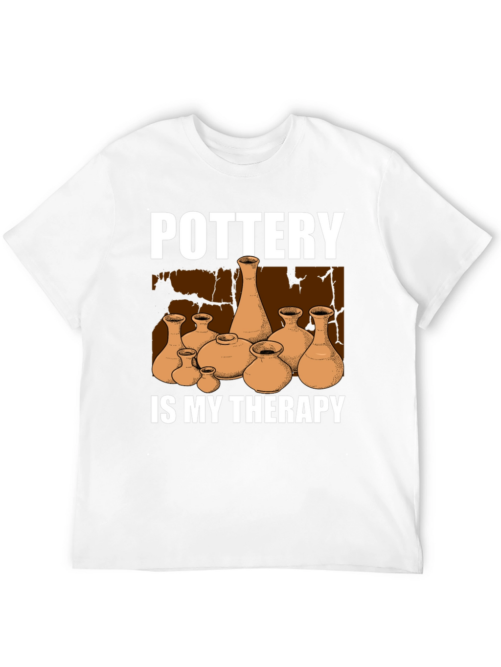 Pottery is My Therapy T-Shirt Unique Design