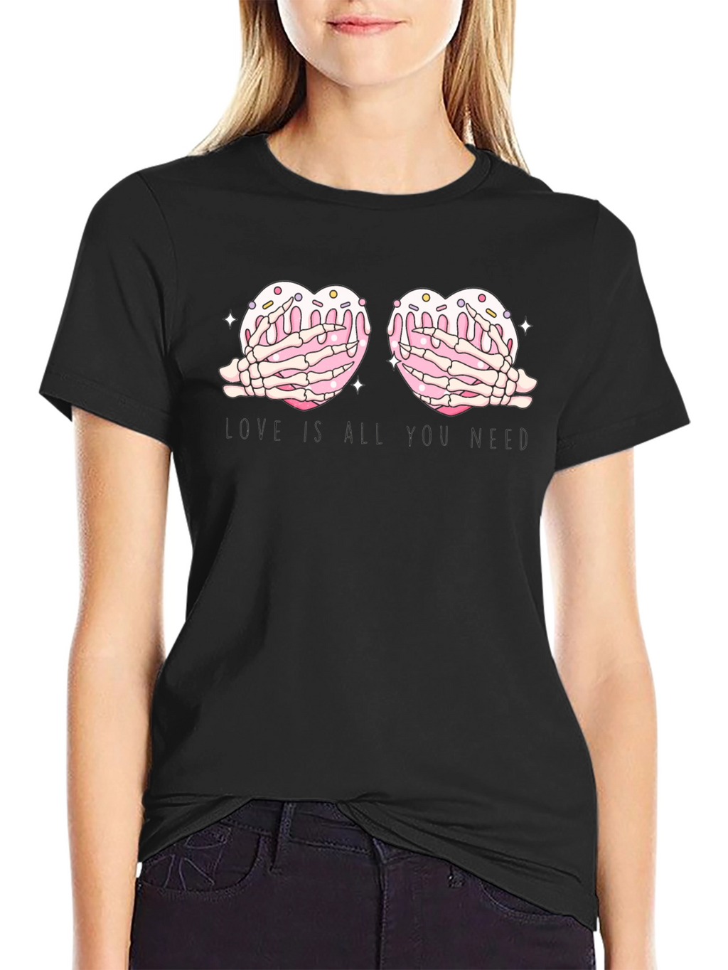 Love is All You Need Donut Heart T-Shirt