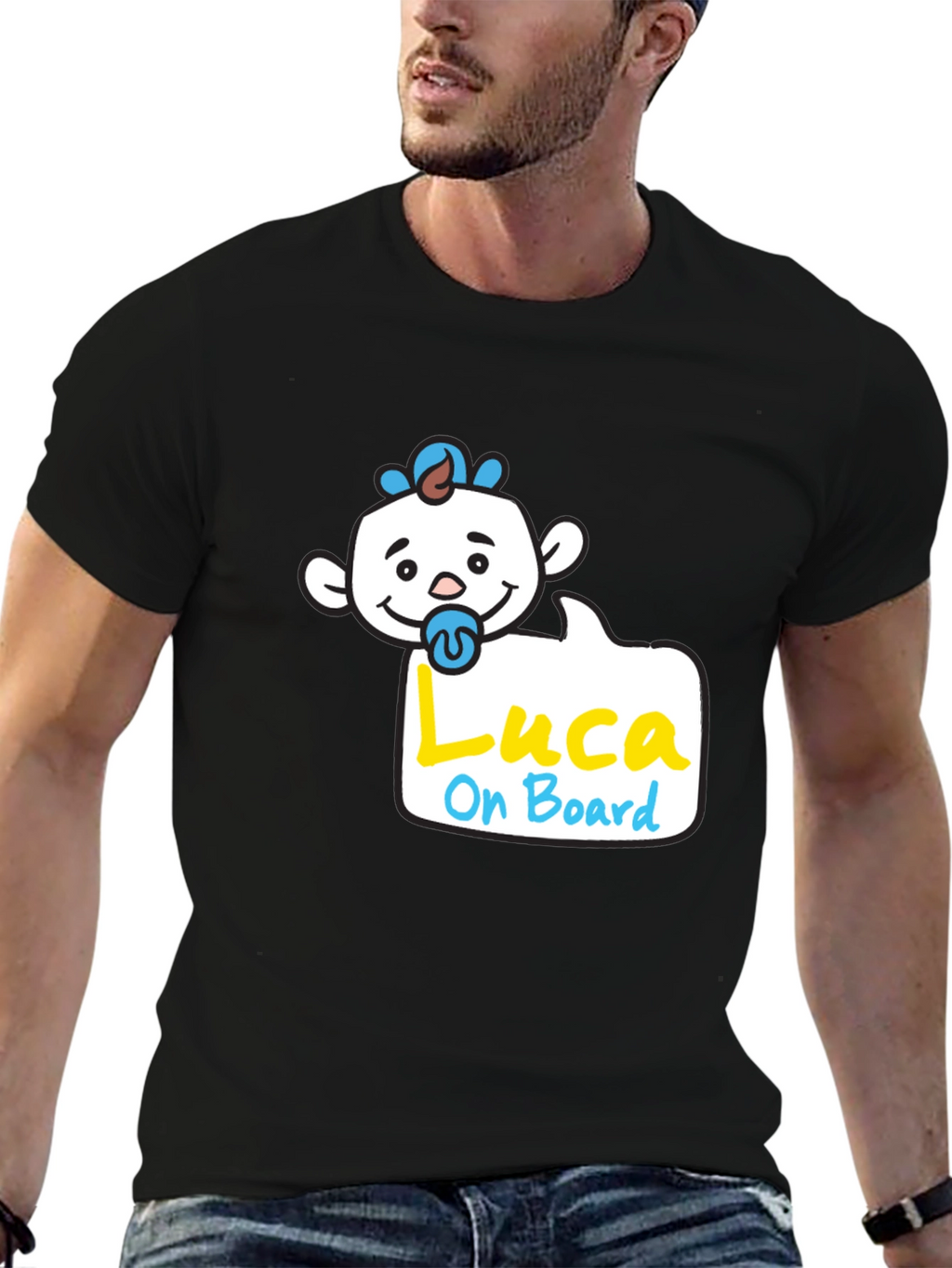 Luca On Board Baby T-Shirt