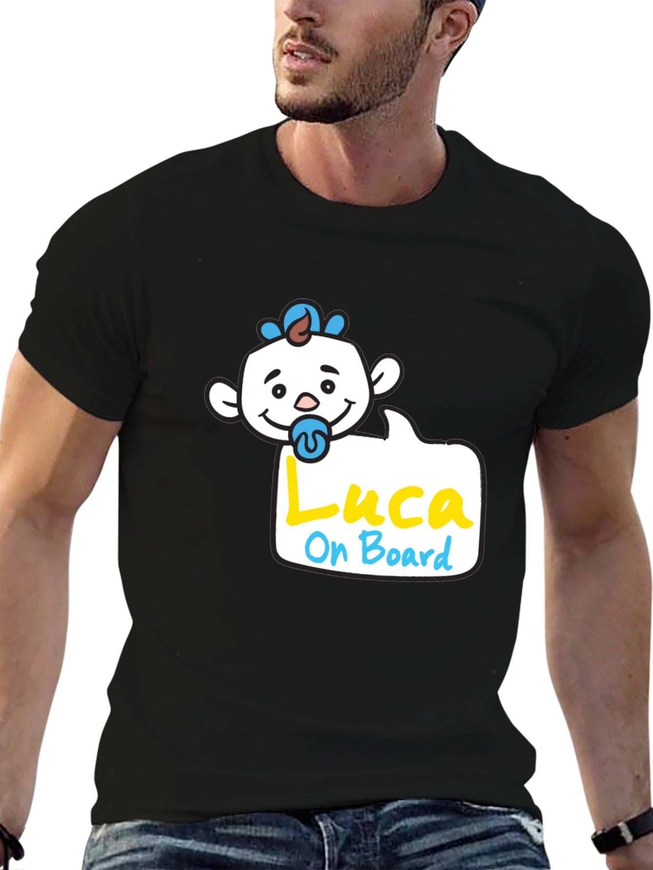 Luca On Board Baby T-Shirt