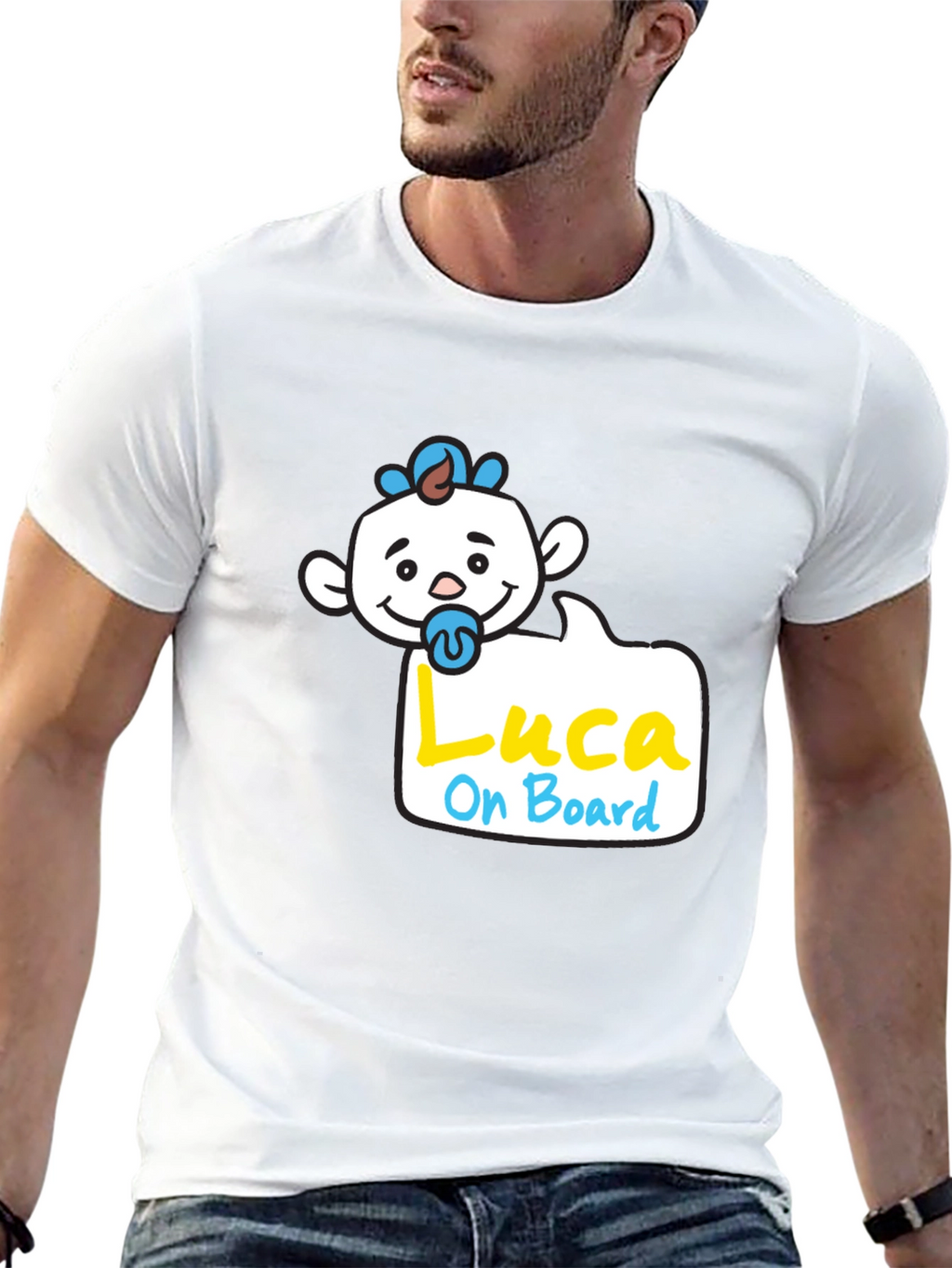 Luca On Board Baby T-Shirt