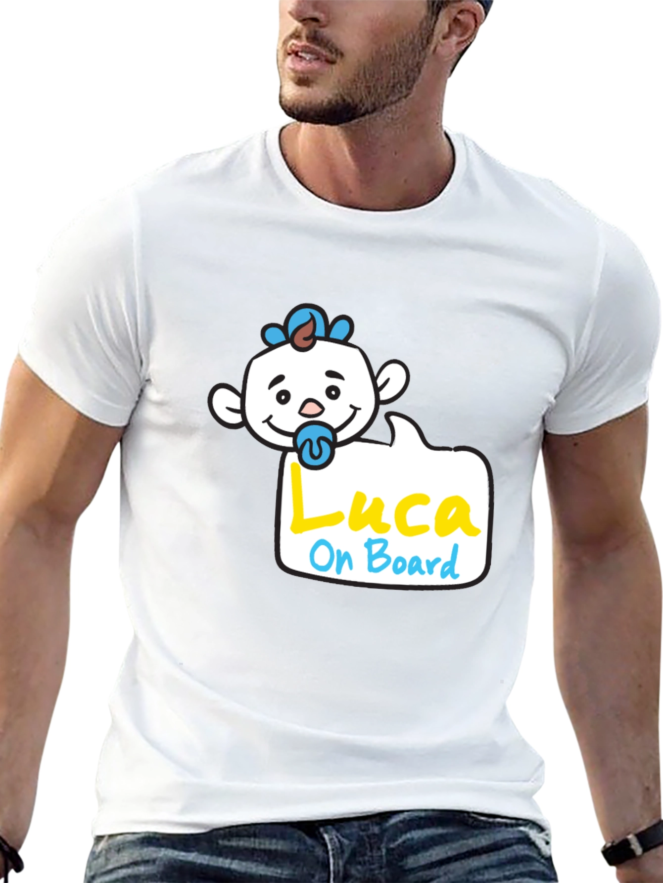 Luca On Board Baby T-Shirt