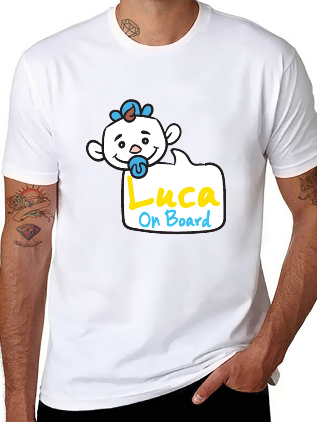 Luca On Board Baby T-Shirt