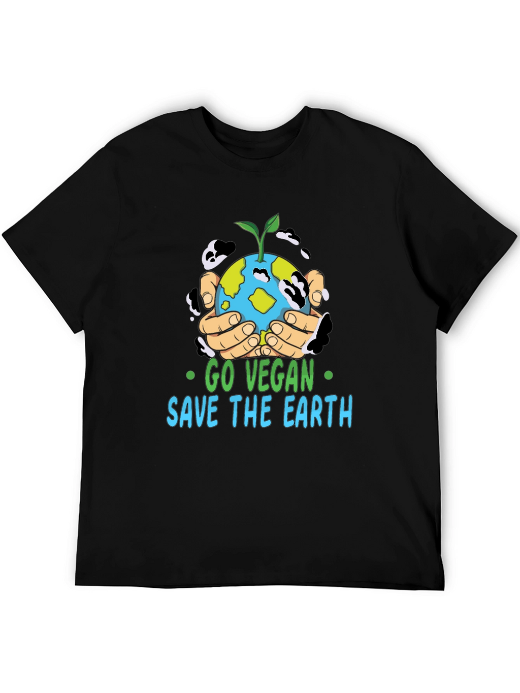 Go Vegan Save The Earth T-Shirt