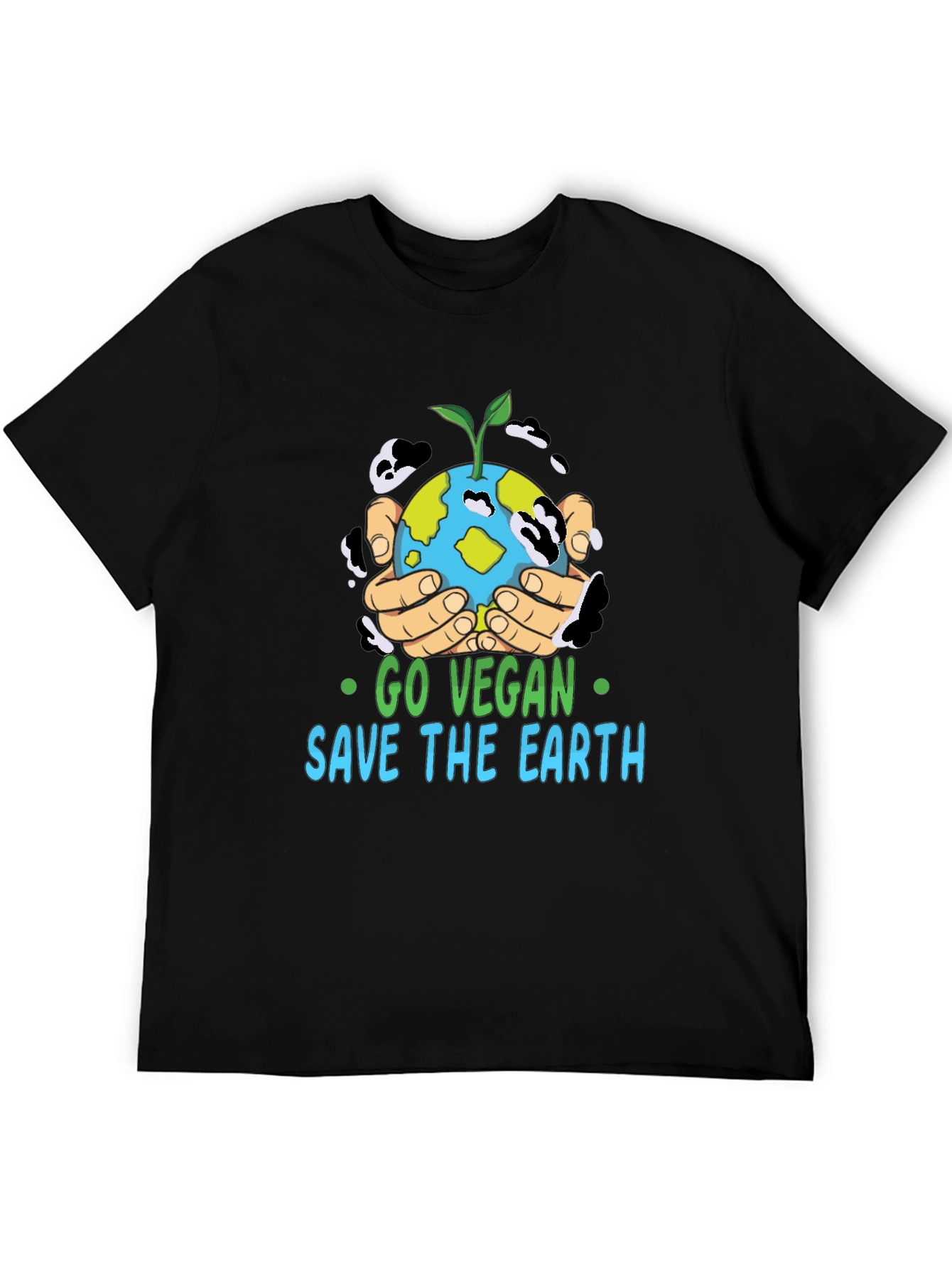 Go Vegan Save The Earth T-Shirt