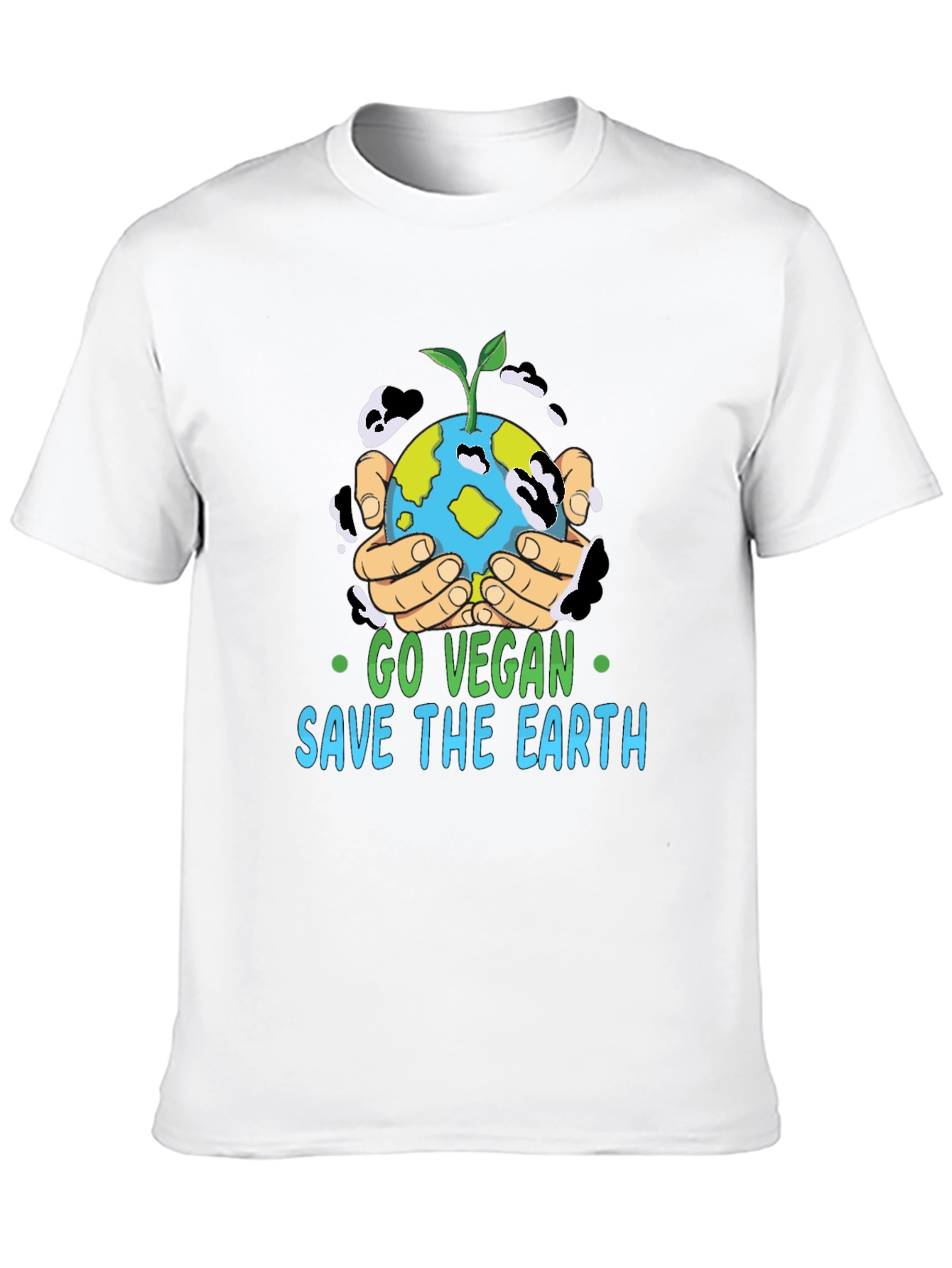 Go Vegan Save The Earth T-Shirt