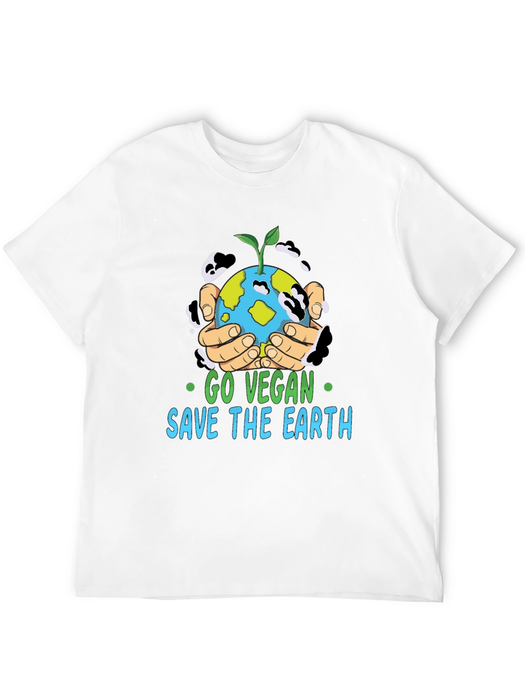 Go Vegan Save The Earth T-Shirt