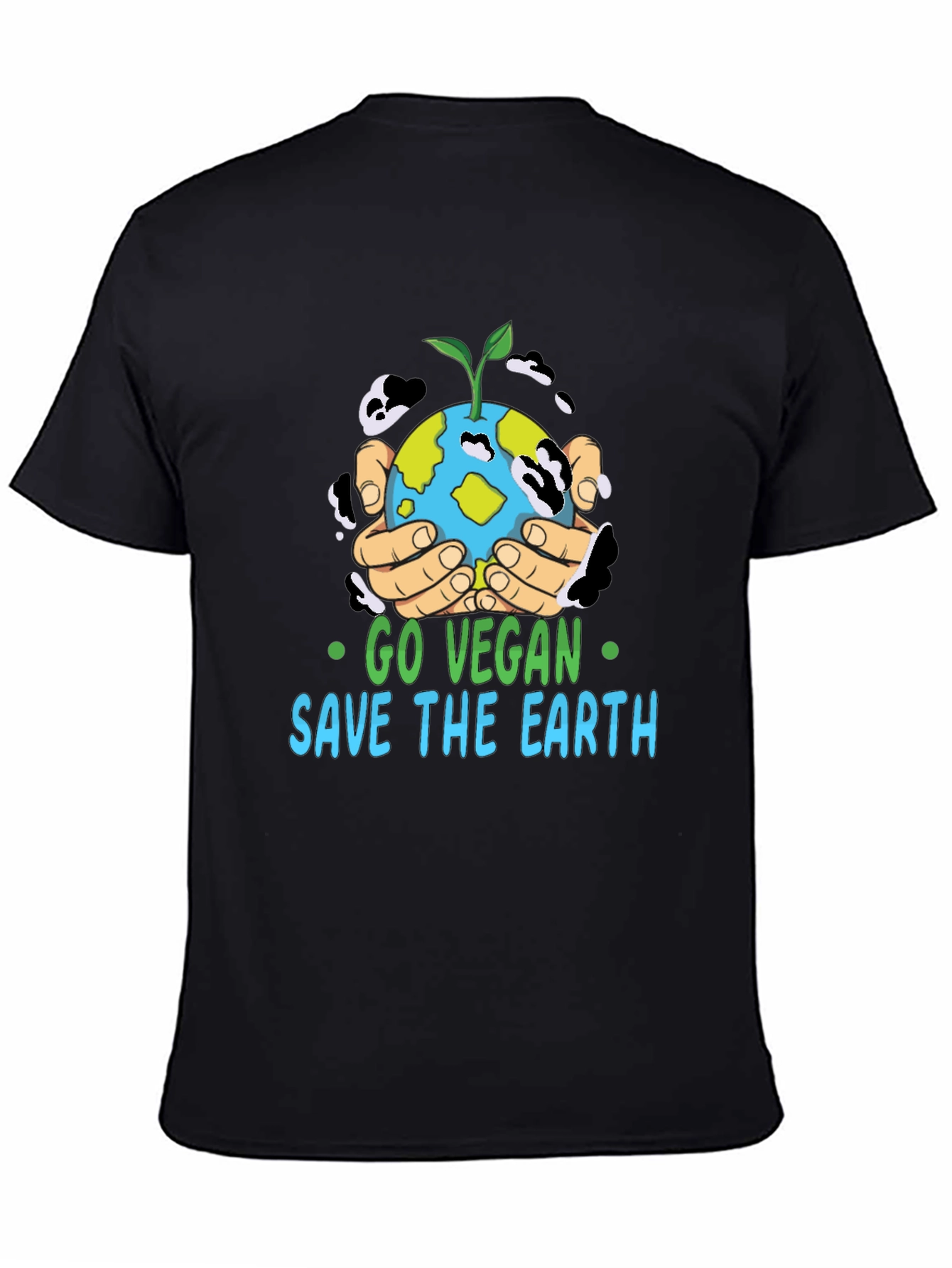 Go Vegan Save The Earth T-Shirt
