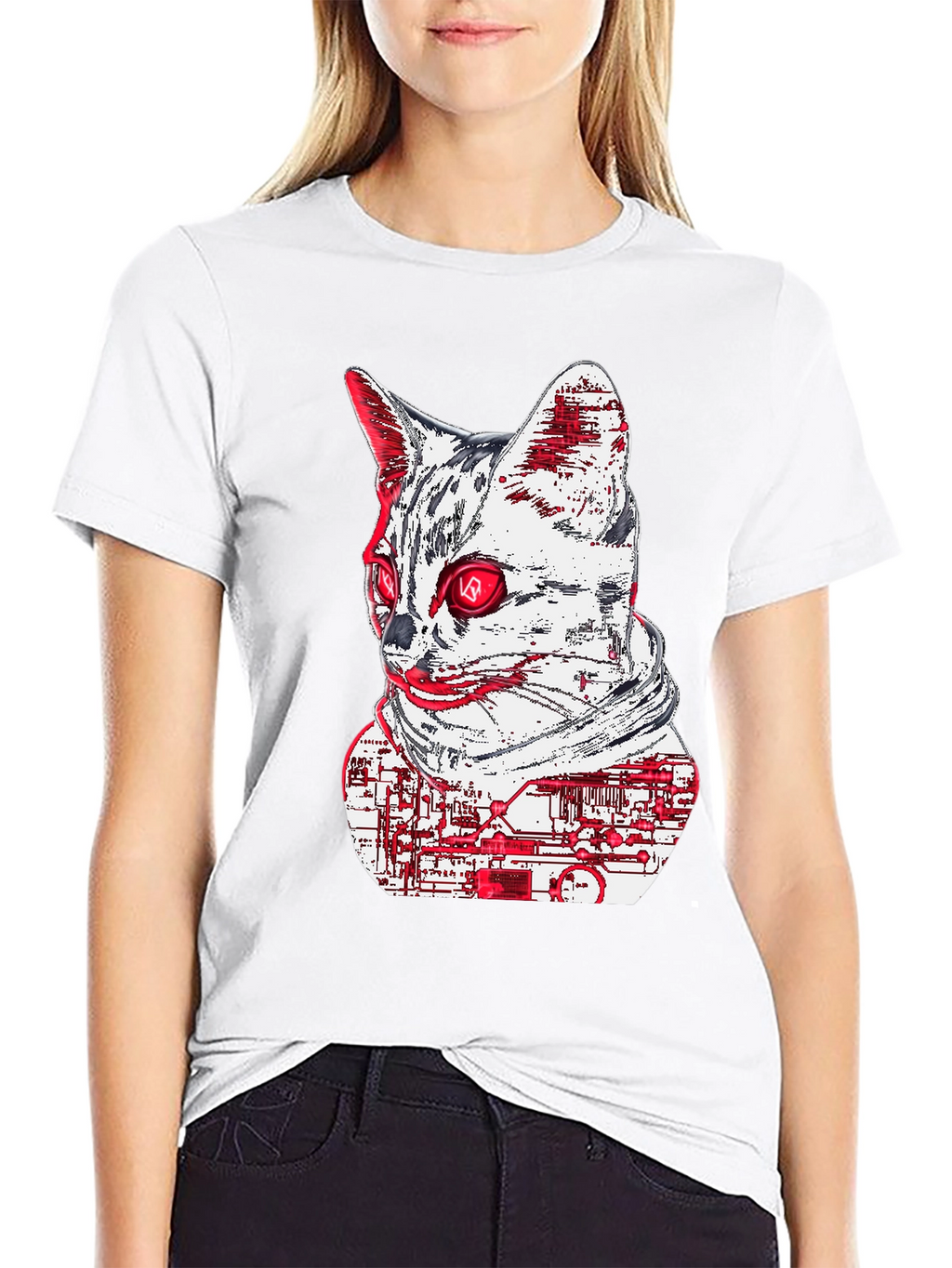 Cyberpunk Cat T-Shirt