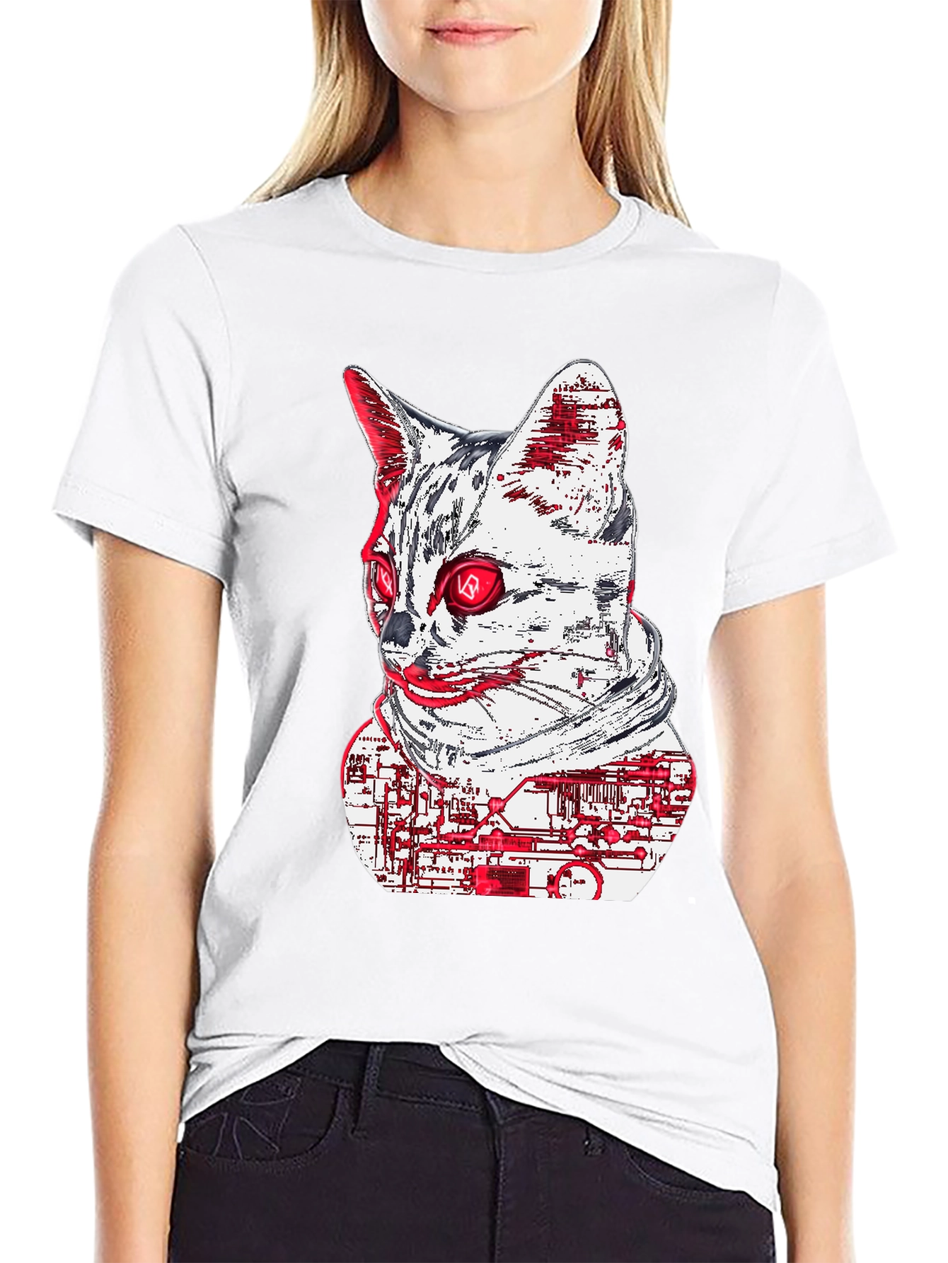 Cyberpunk Cat T-Shirt