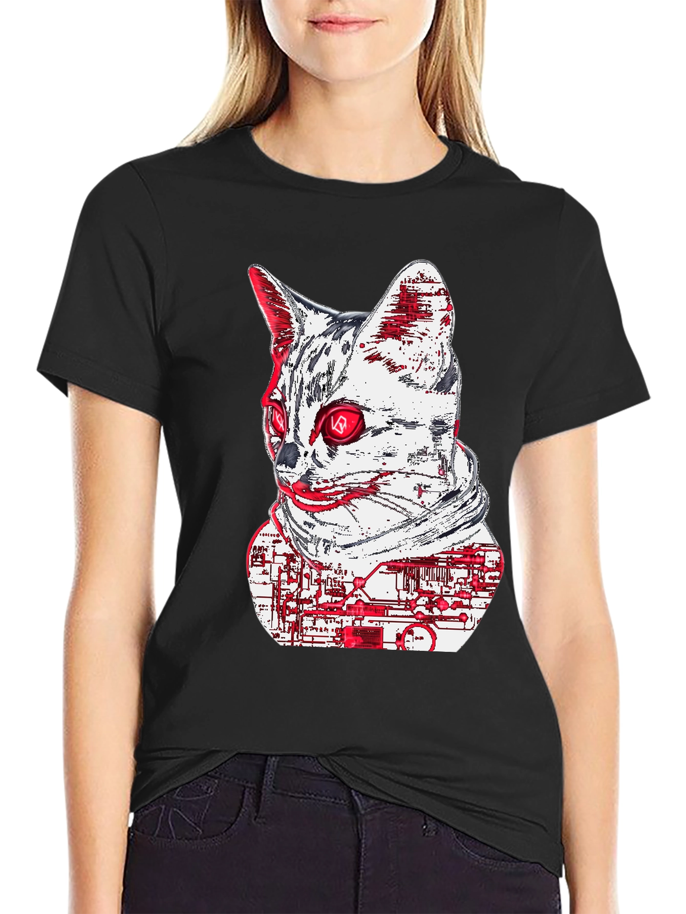 Cyberpunk Cat T-Shirt