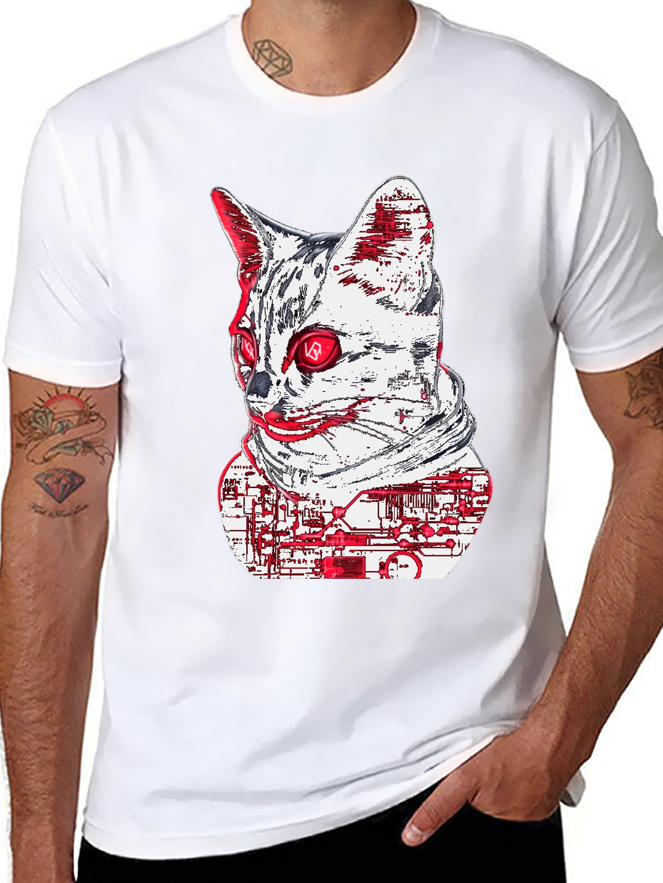 Cyberpunk Cat T-Shirt