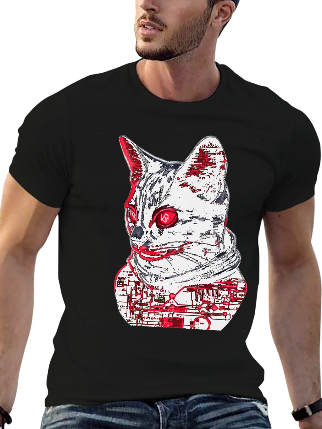 Cyberpunk Cat T-Shirt