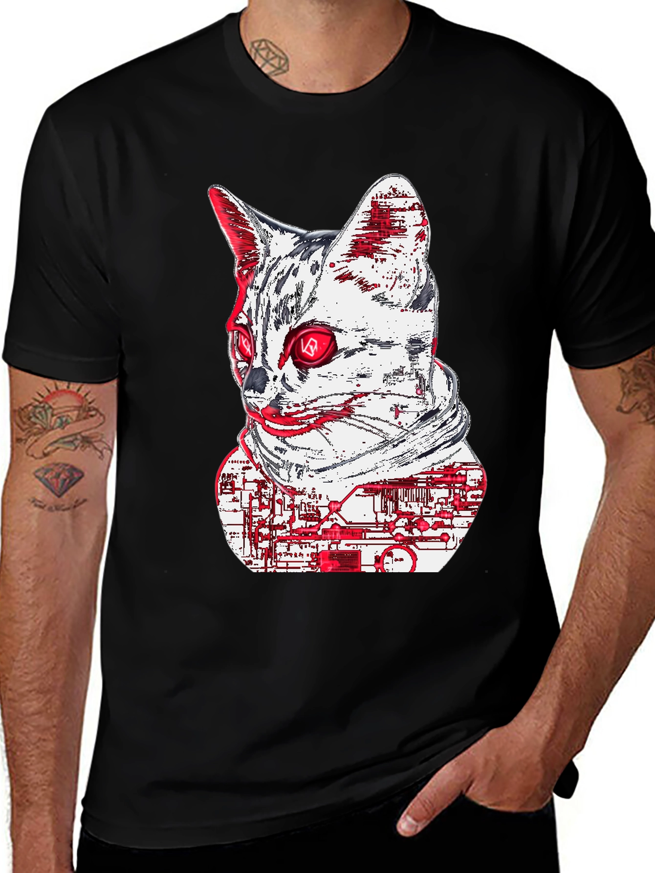Cyberpunk Cat T-Shirt
