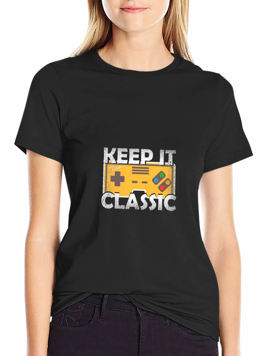 Keep It Classic T-Shirt - Retro Gaming Style