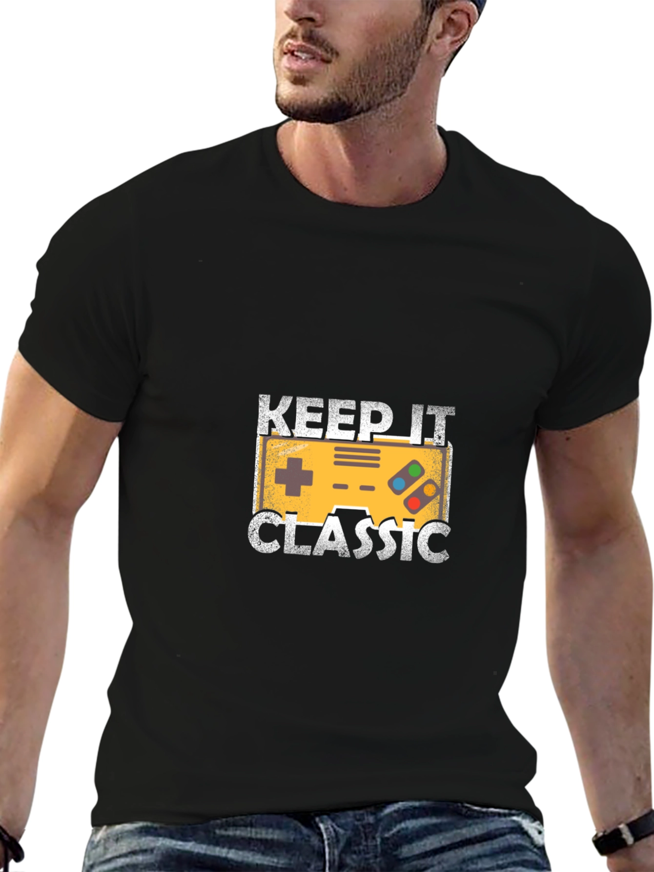 Keep It Classic T-Shirt - Retro Gaming Style
