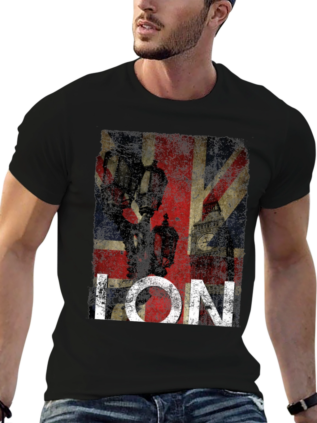 London Flag Graphic Tee
