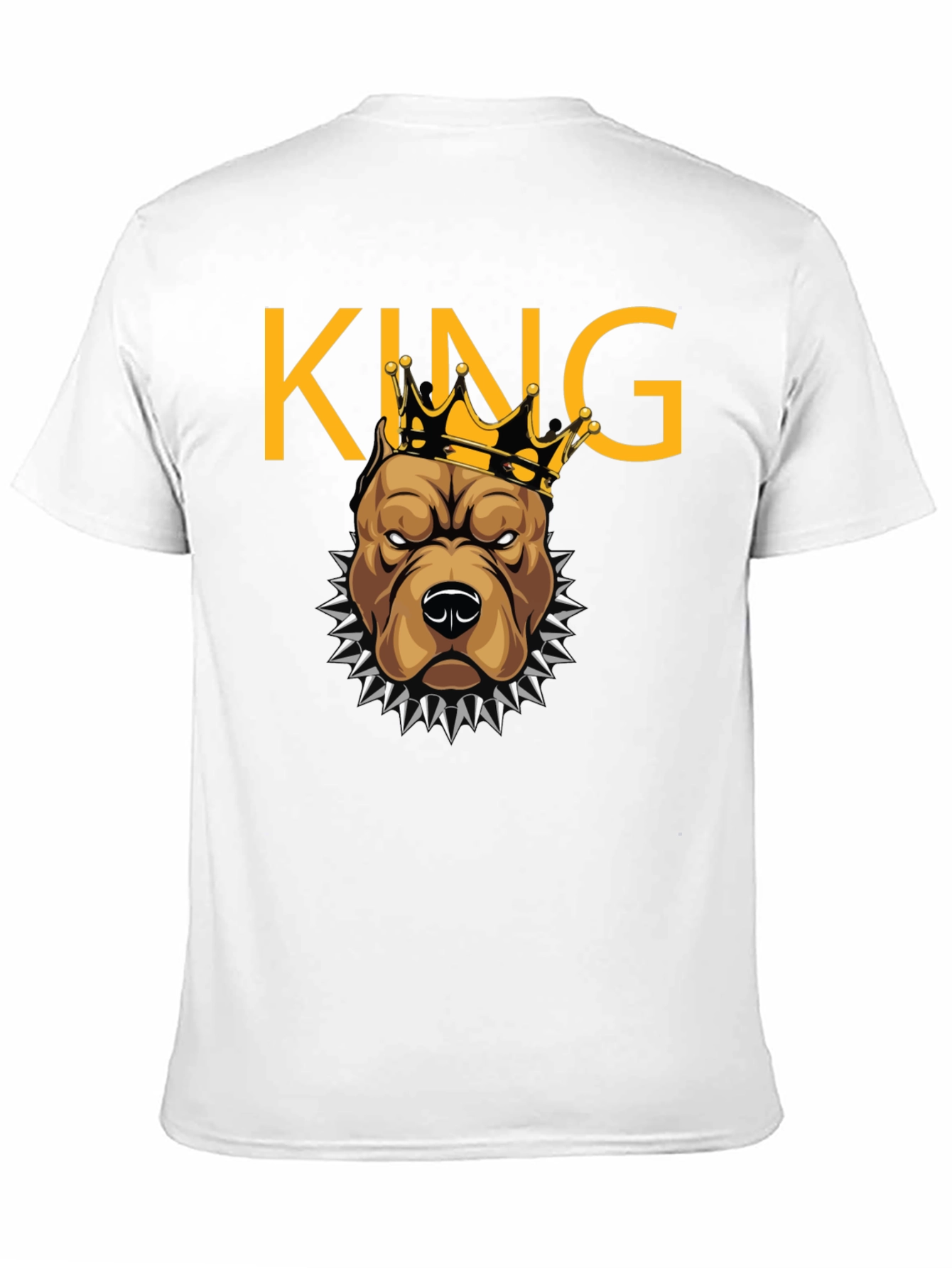 King Pitbull Crown Graphic T-Shirt