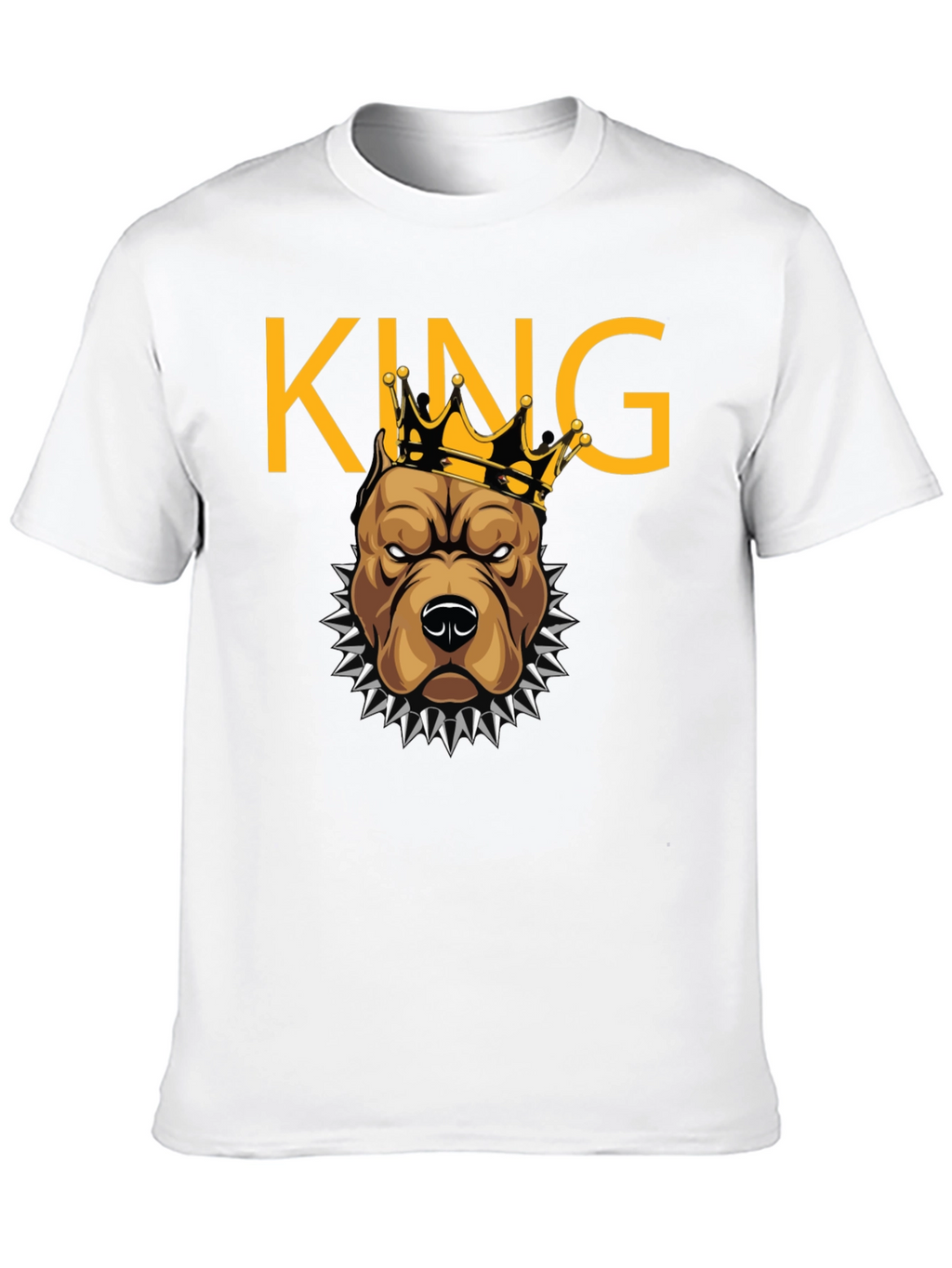 King Pitbull Crown Graphic T-Shirt