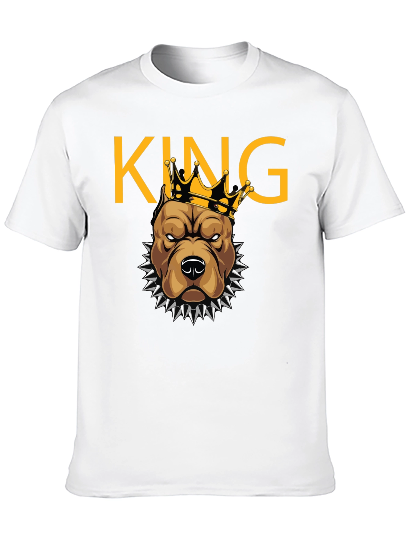 King Pitbull Crown Graphic T-Shirt