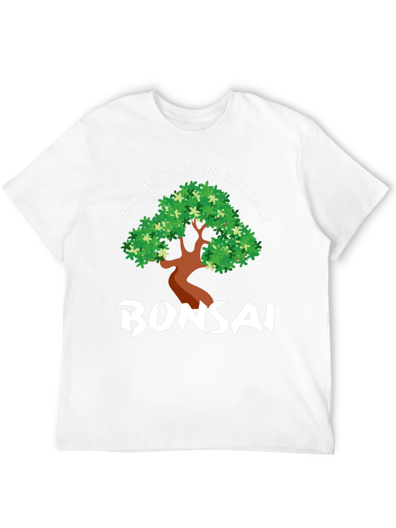 Bonsai Heart & Soul Smile Graphic T-Shirt