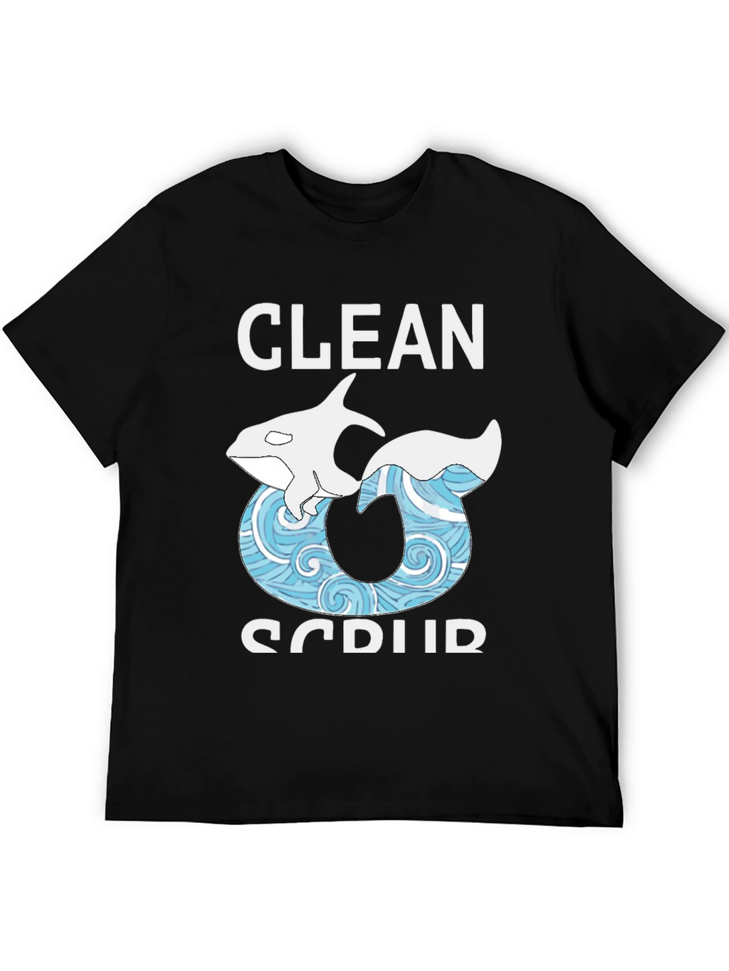 Clean & Scrub Orca Graphic Tee