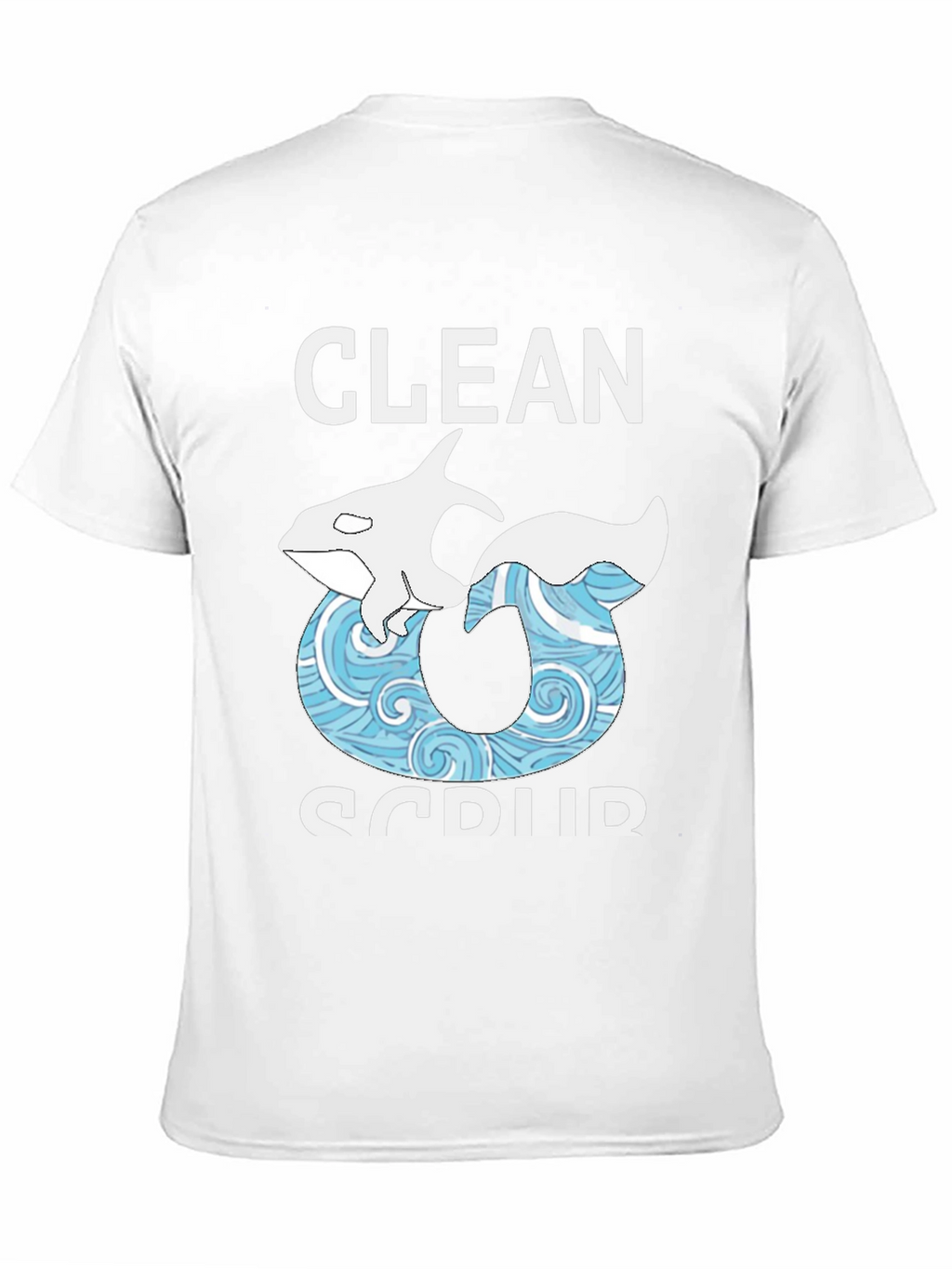 Clean & Scrub Orca Graphic Tee