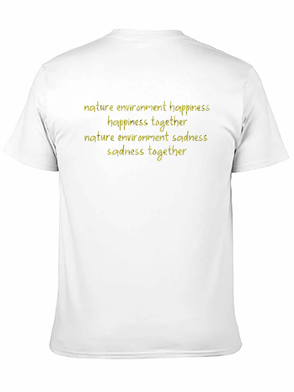 Nature & Emotions Black T-Shirt