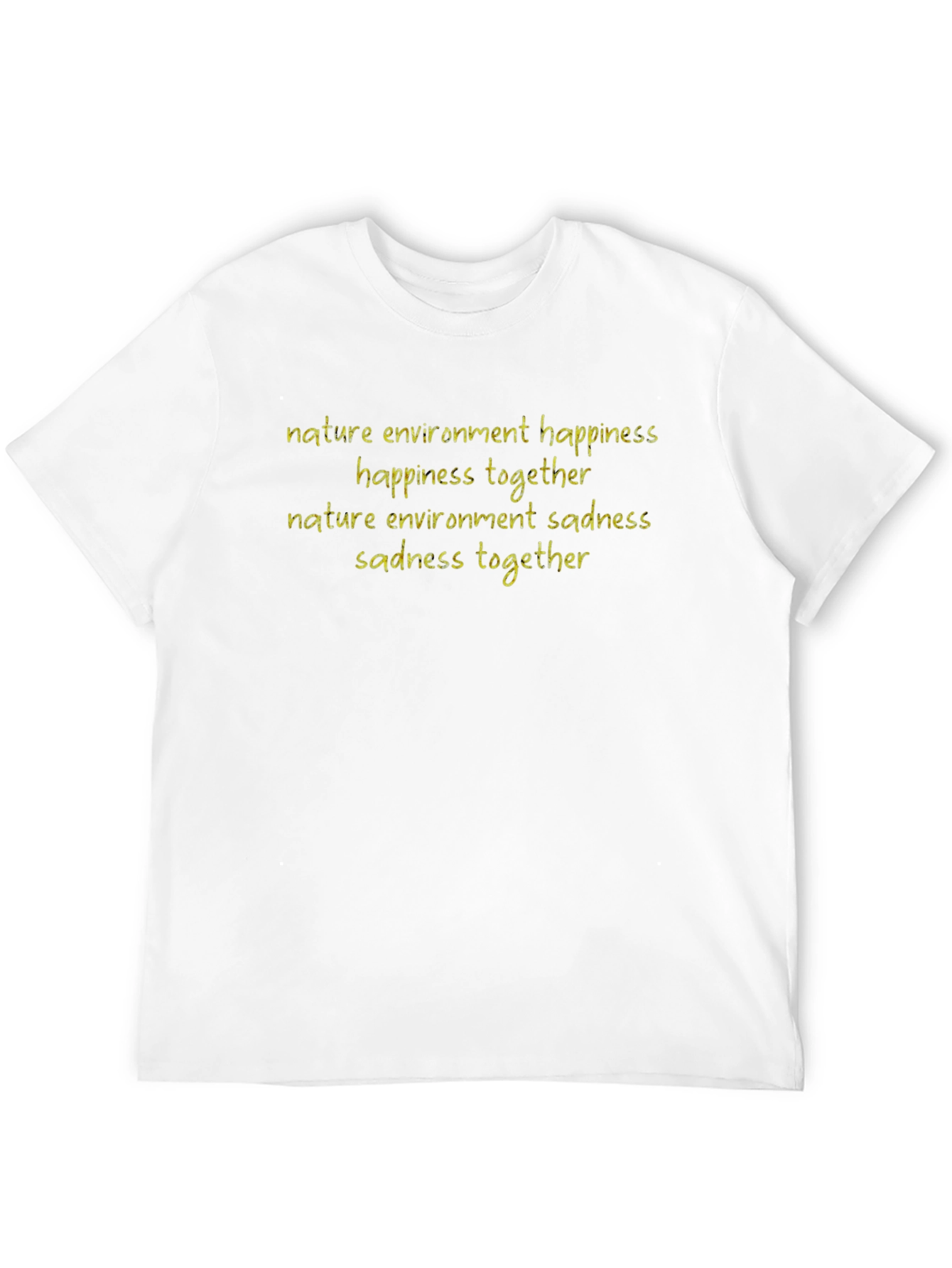 Nature & Emotions Black T-Shirt