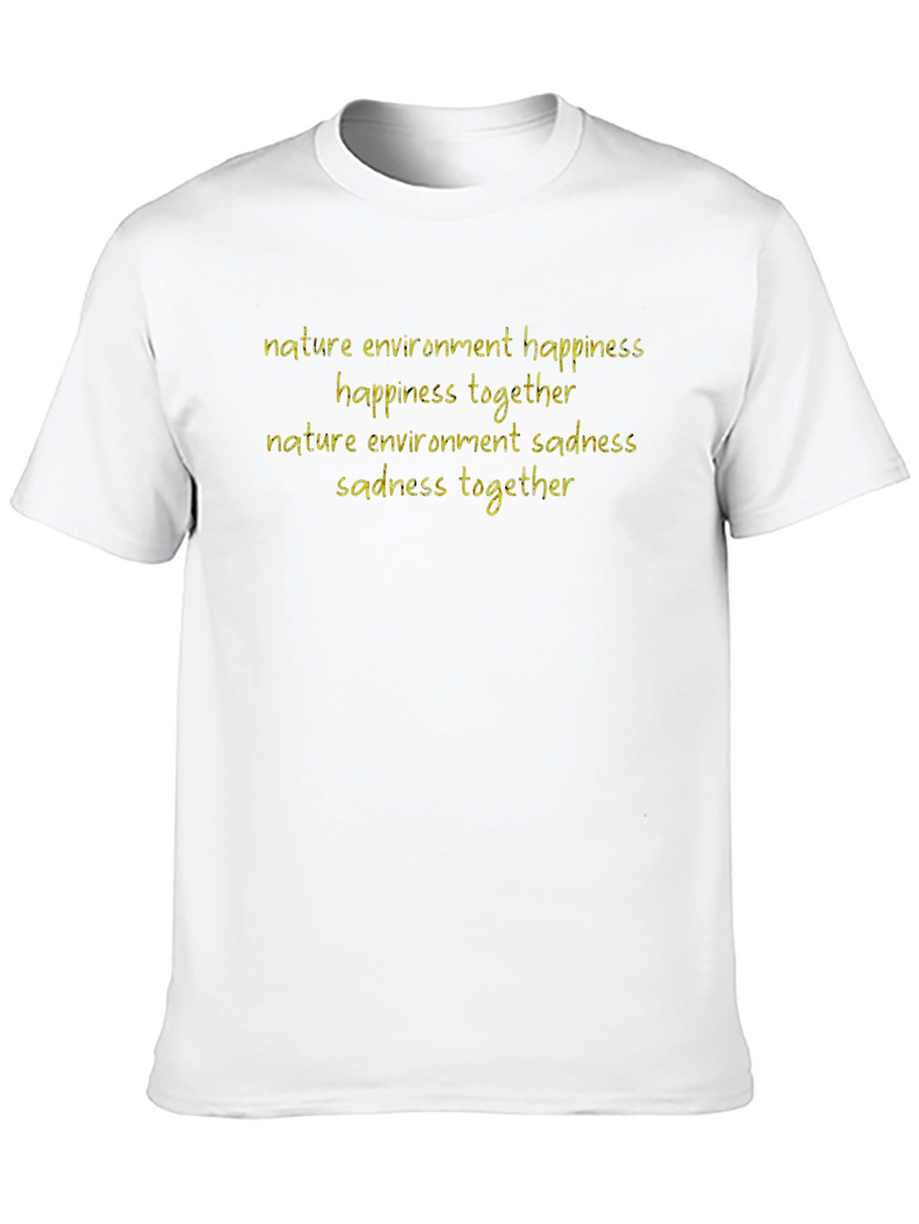 Nature & Emotions Black T-Shirt