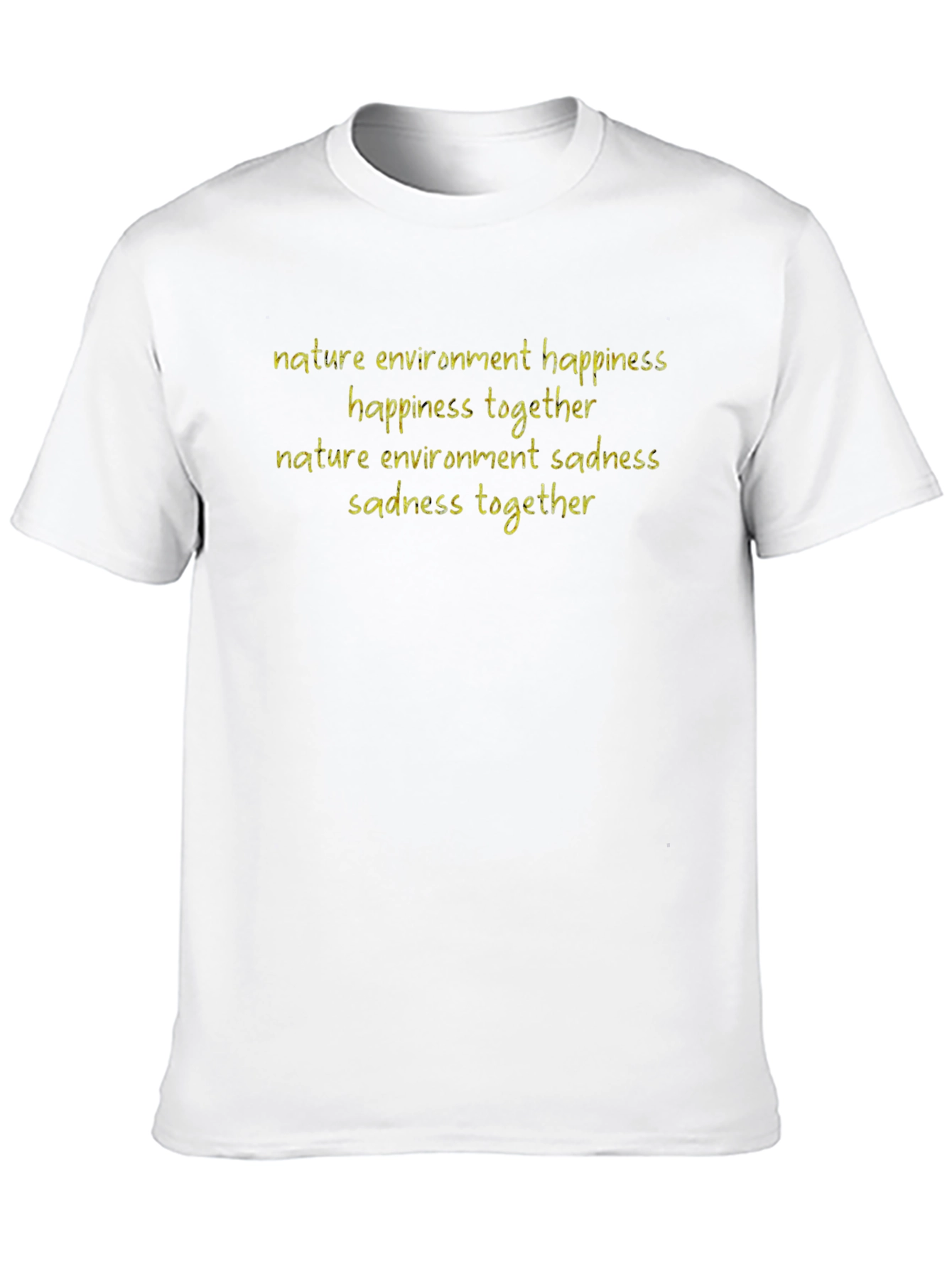 Nature & Emotions Black T-Shirt