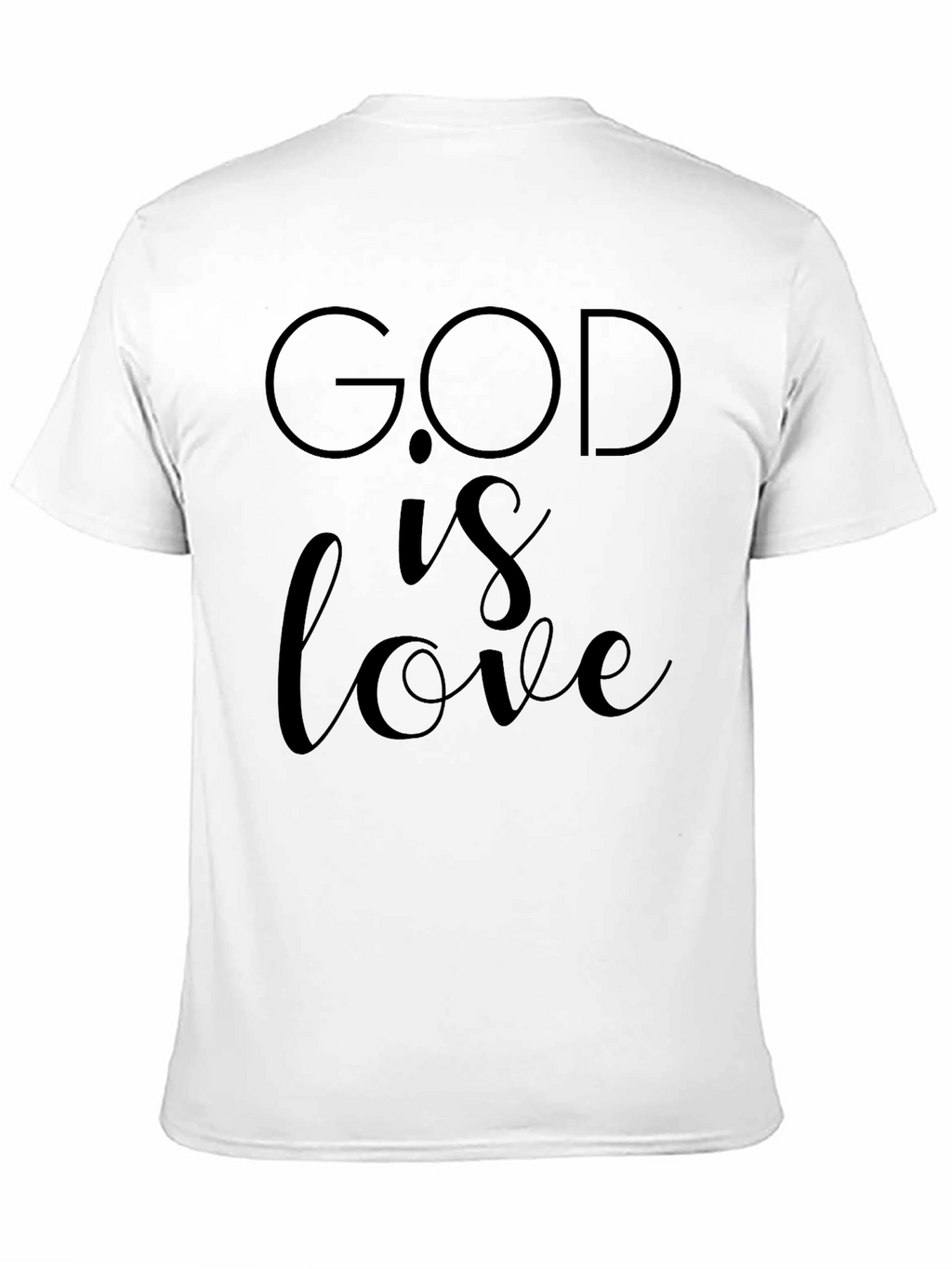 God is Love Graphic Tee - Stylish Christian Apparel