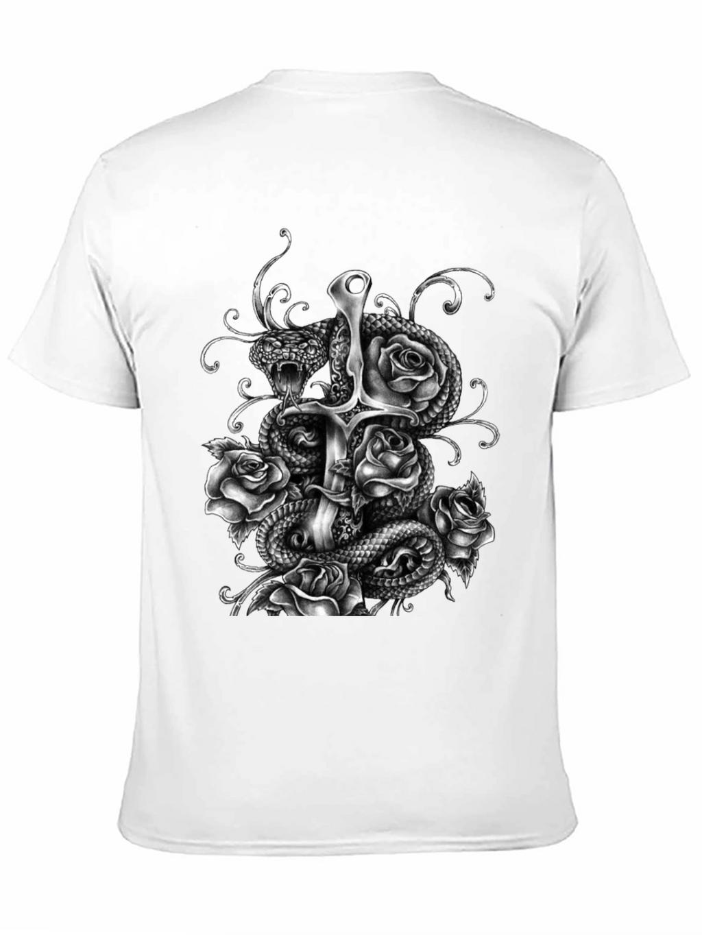 Gothic Snake & Sword T-Shirt