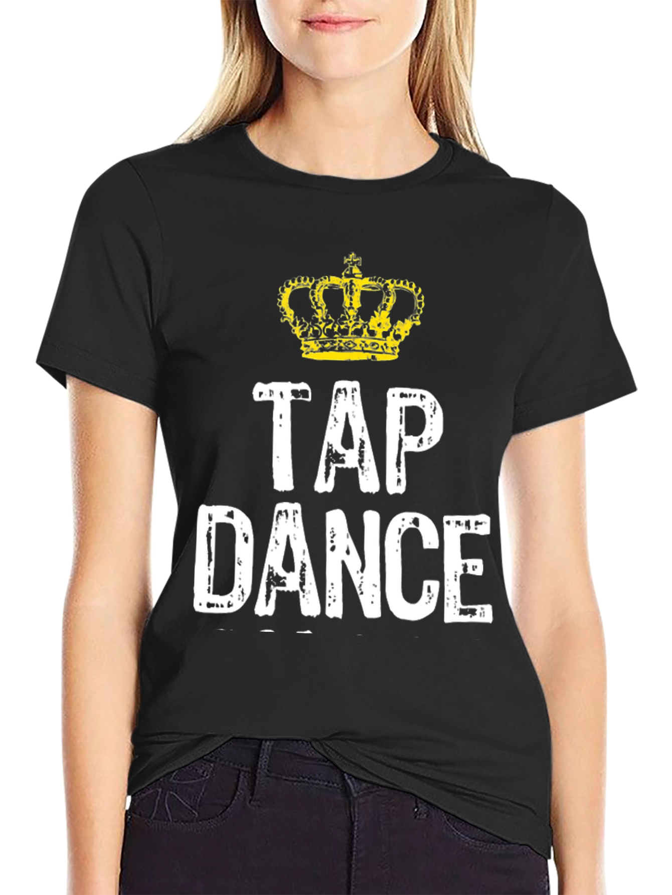 Tap Dance Crown Graphic T-Shirt