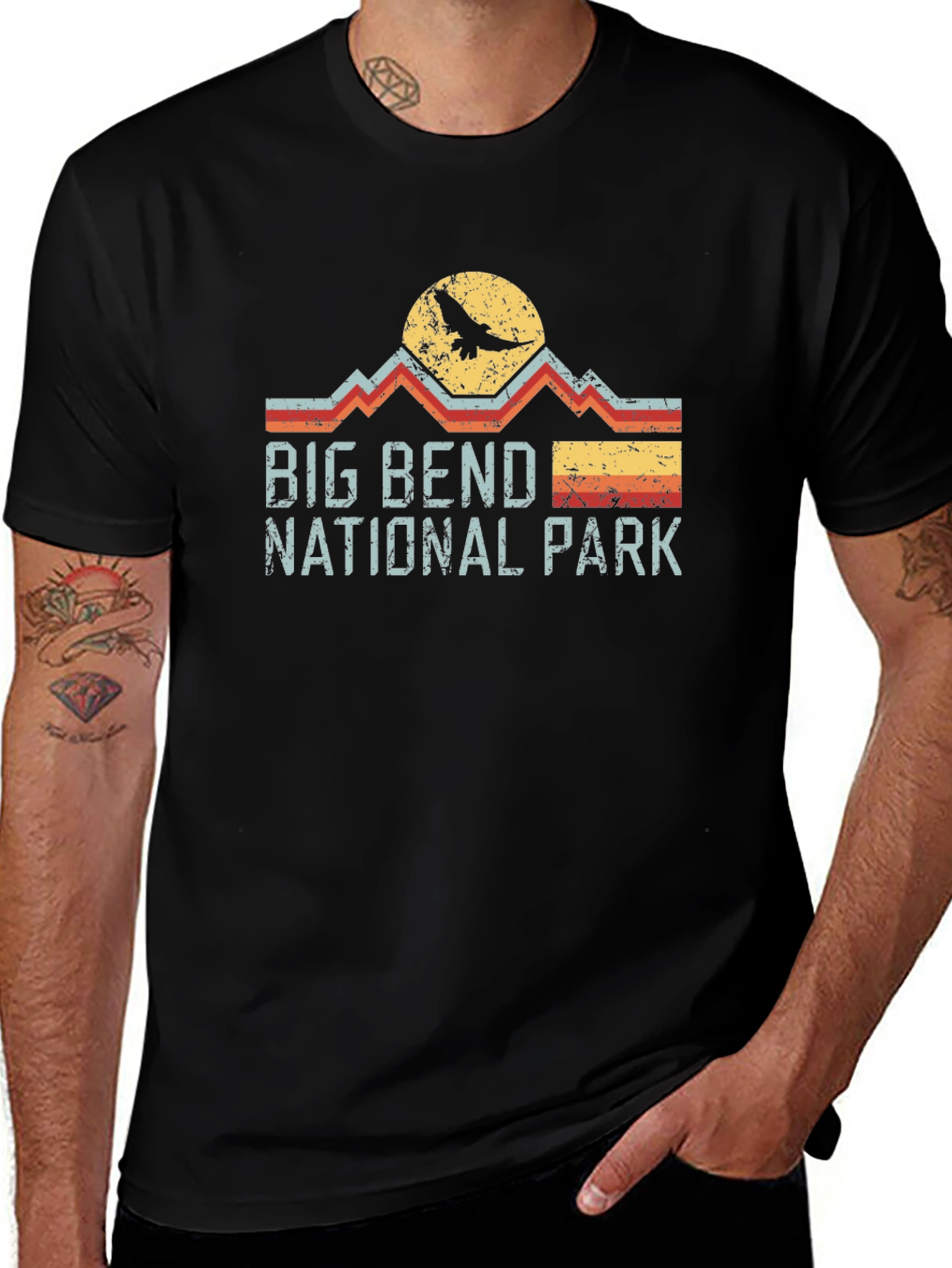 Big Bend National Park Retro T-Shirt
