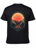 Zion National Park T-Shirt - Retro Graphic Tee