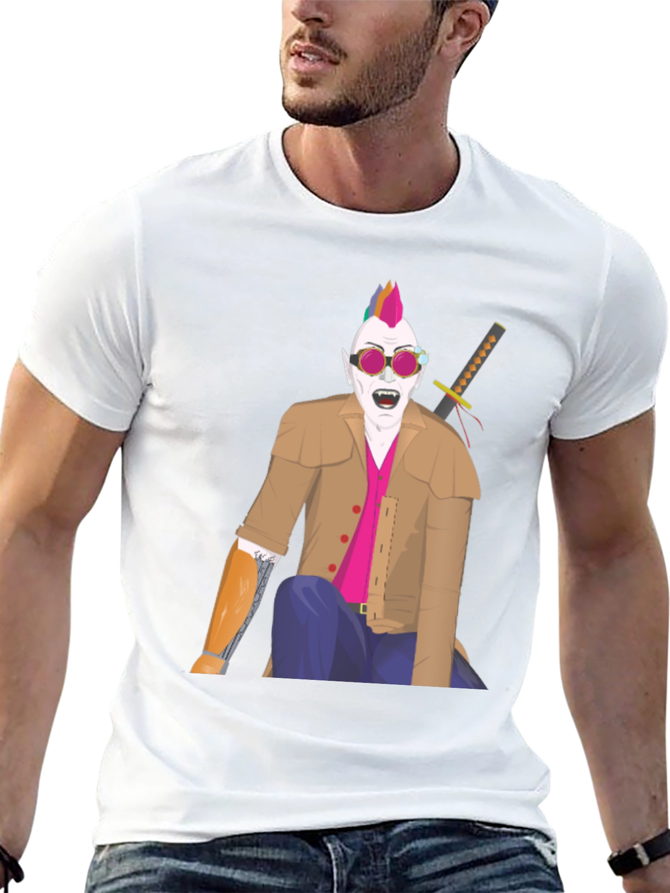Vampire Hunter T-Shirt - Unique Graphic Tee