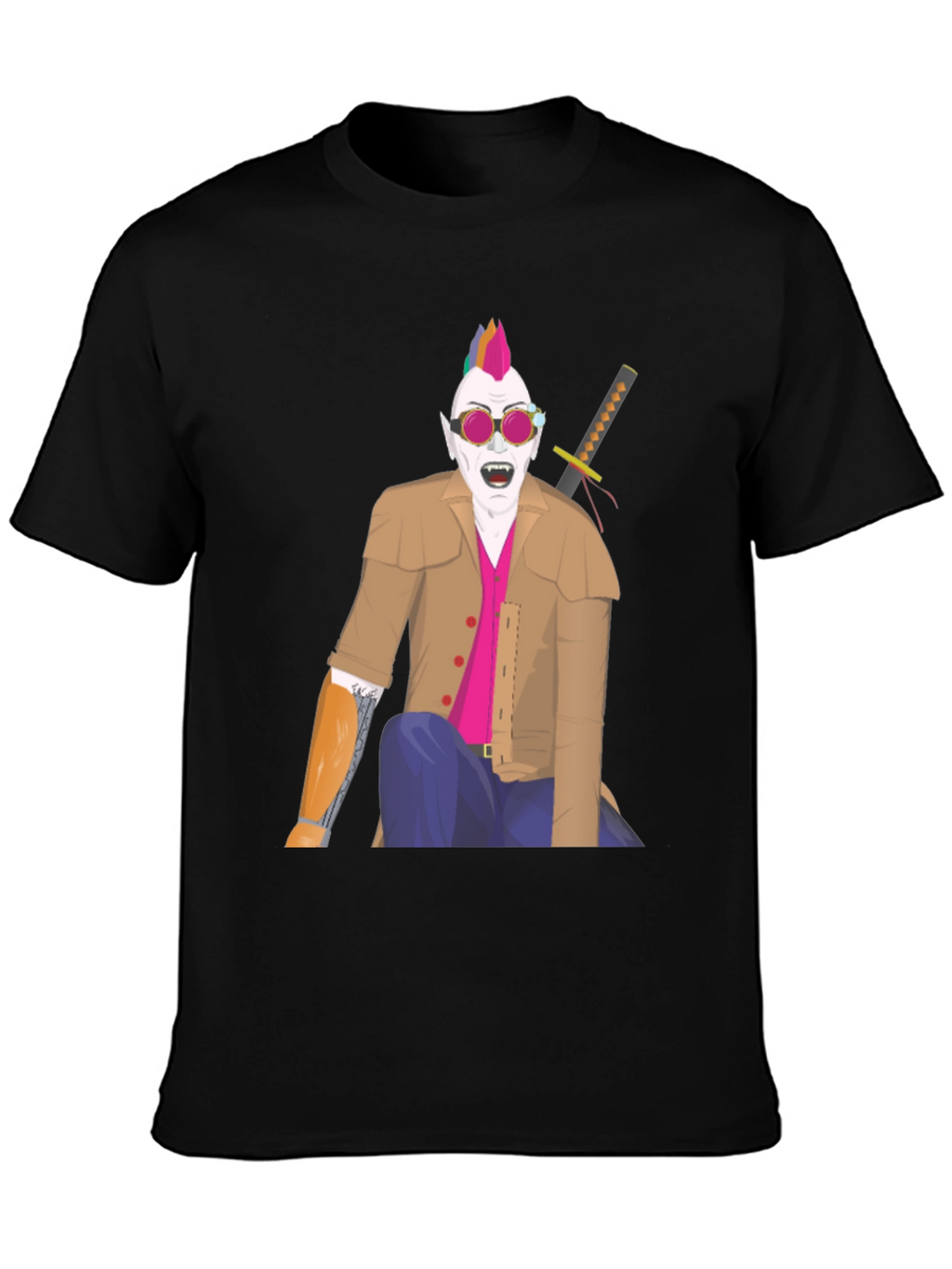 Vampire Hunter T-Shirt - Unique Graphic Tee