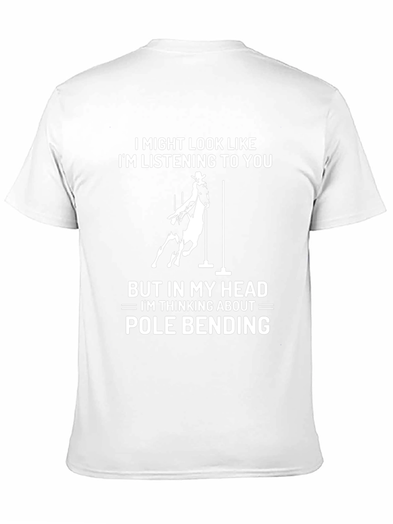 Pole Bending Horse Riding T-Shirt