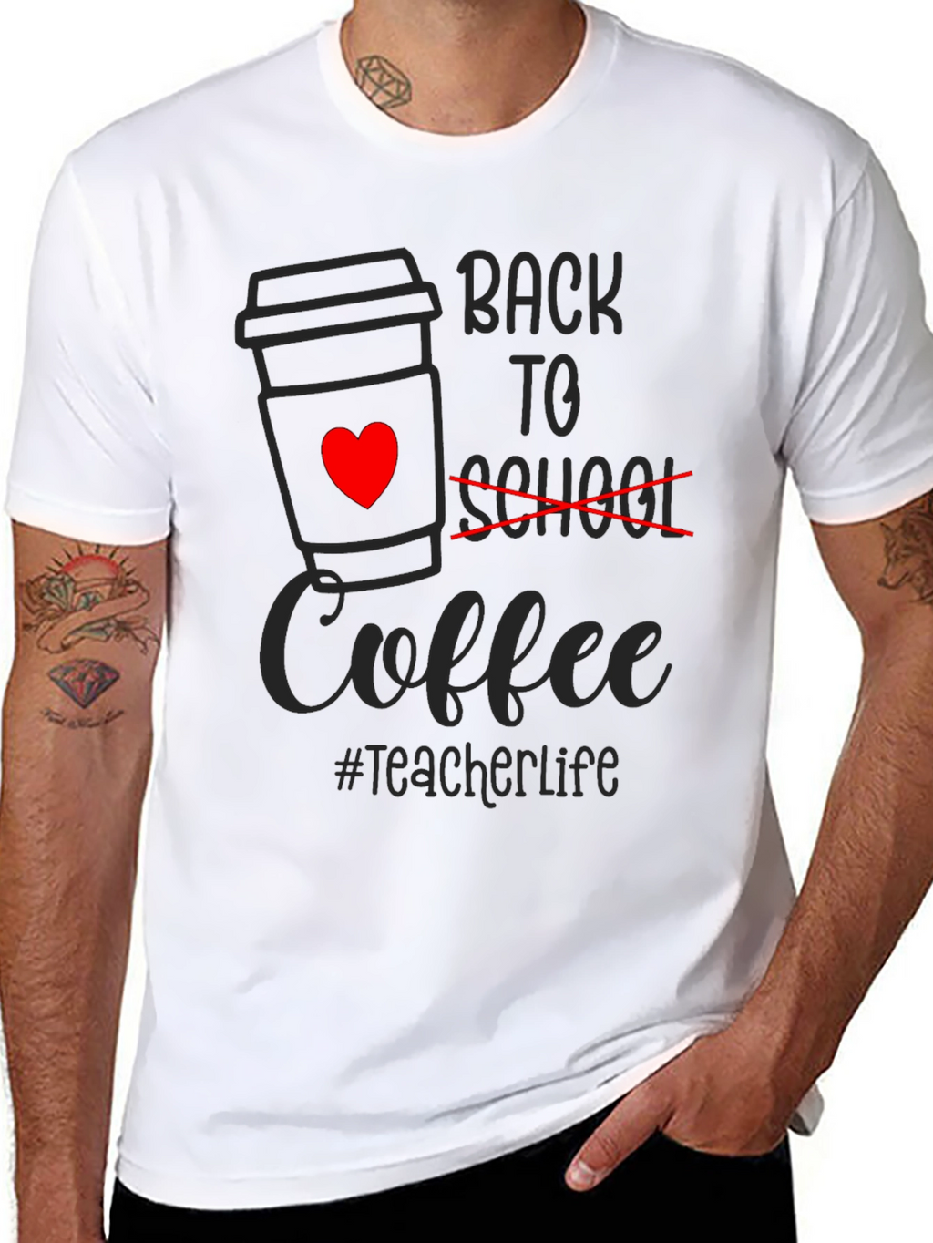 Back to Coffee T-Shirt - Teacher Life Tee