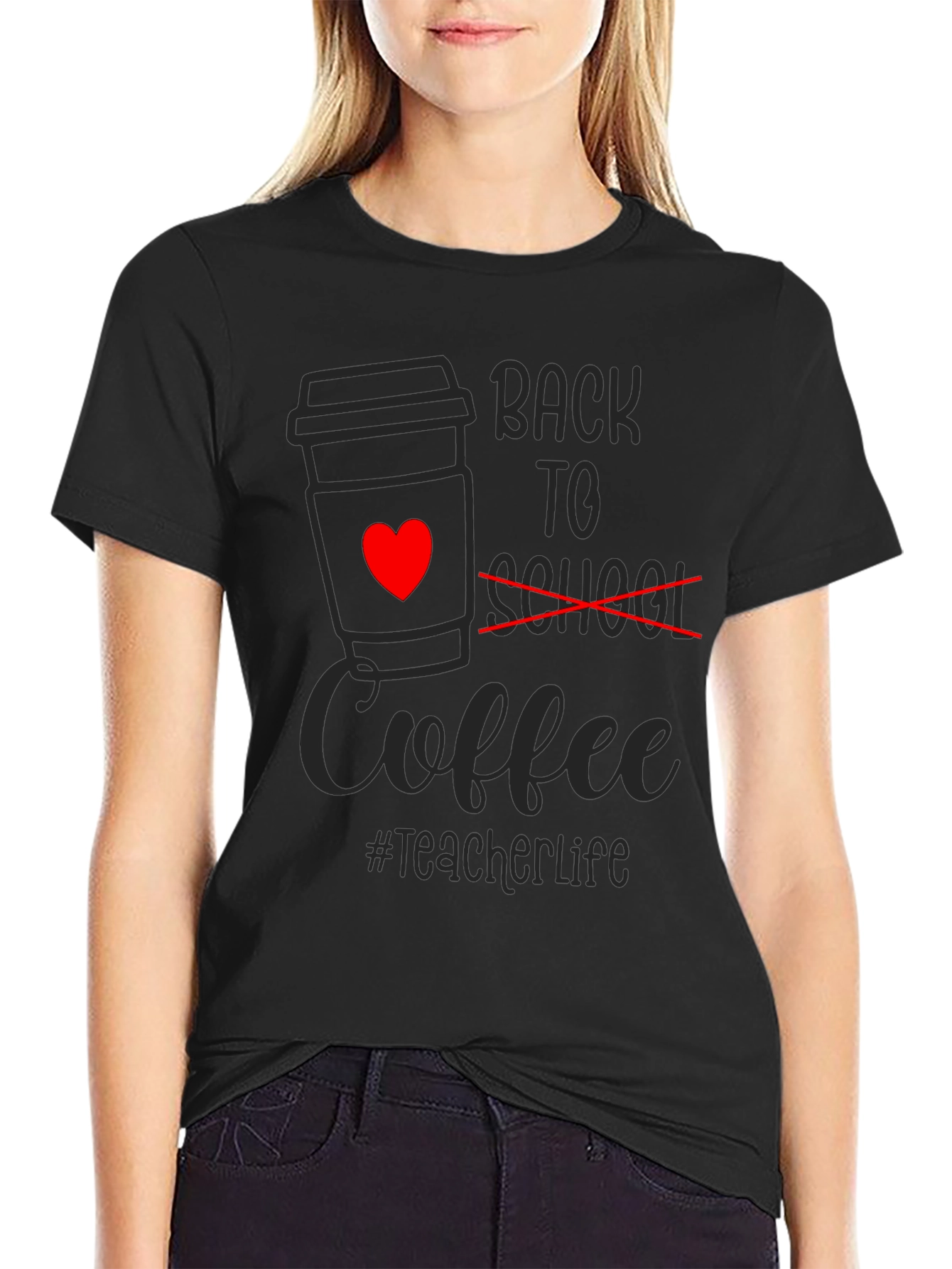 Back to Coffee T-Shirt - Teacher Life Tee