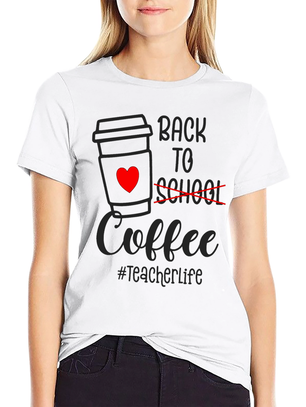 Back to Coffee T-Shirt - Teacher Life Tee