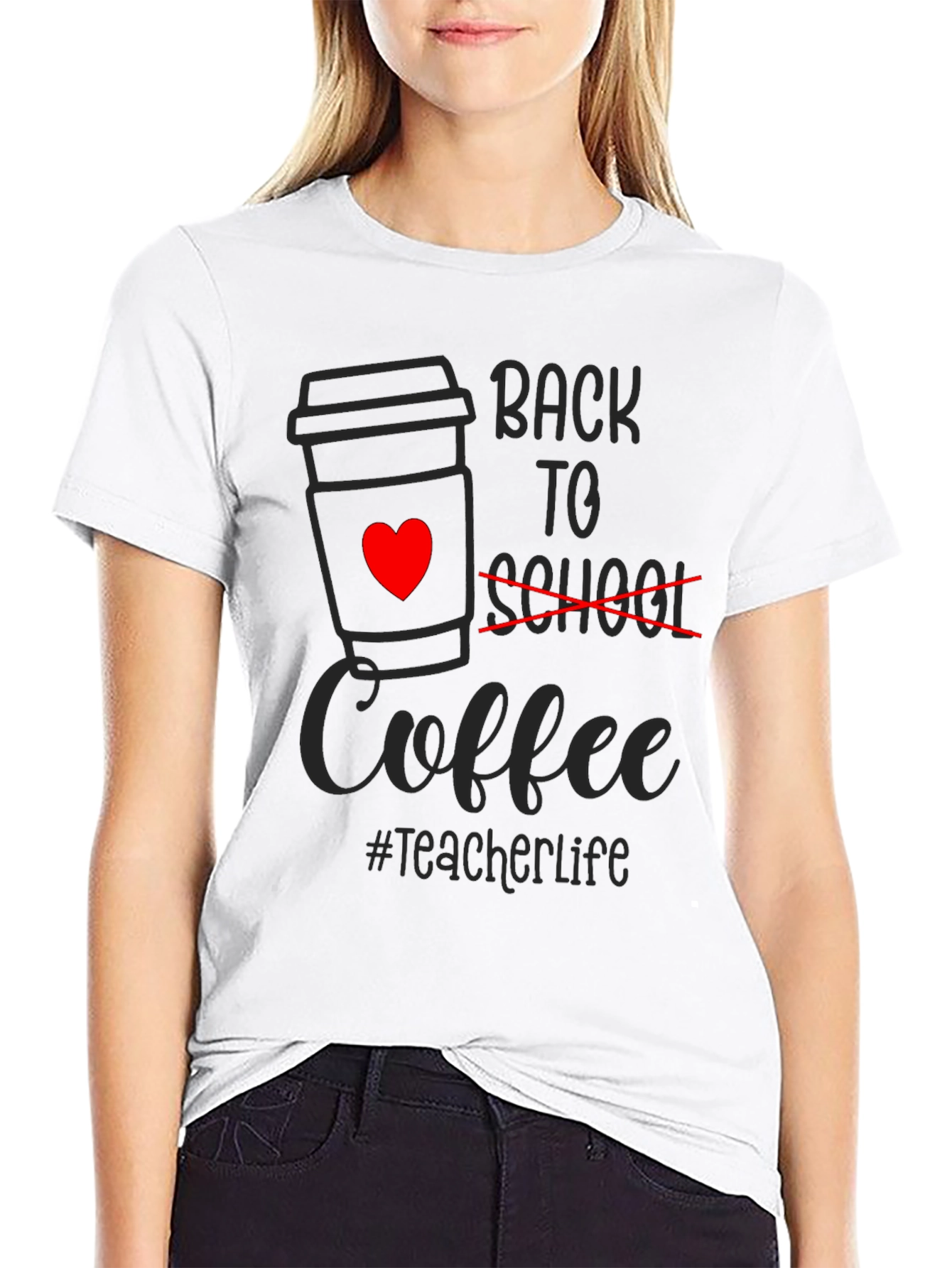 Back to Coffee T-Shirt - Teacher Life Tee