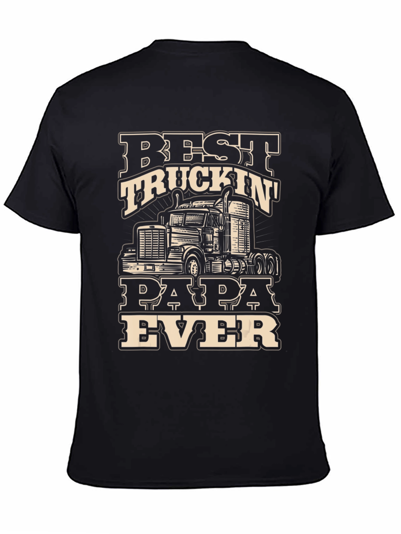 Best Truckin Papa Ever T-Shirt