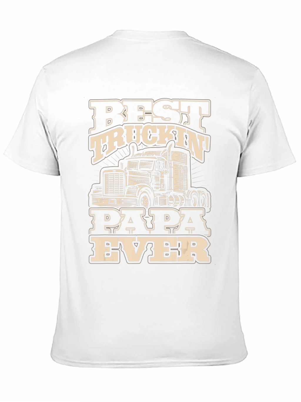 Best Truckin Papa Ever T-Shirt